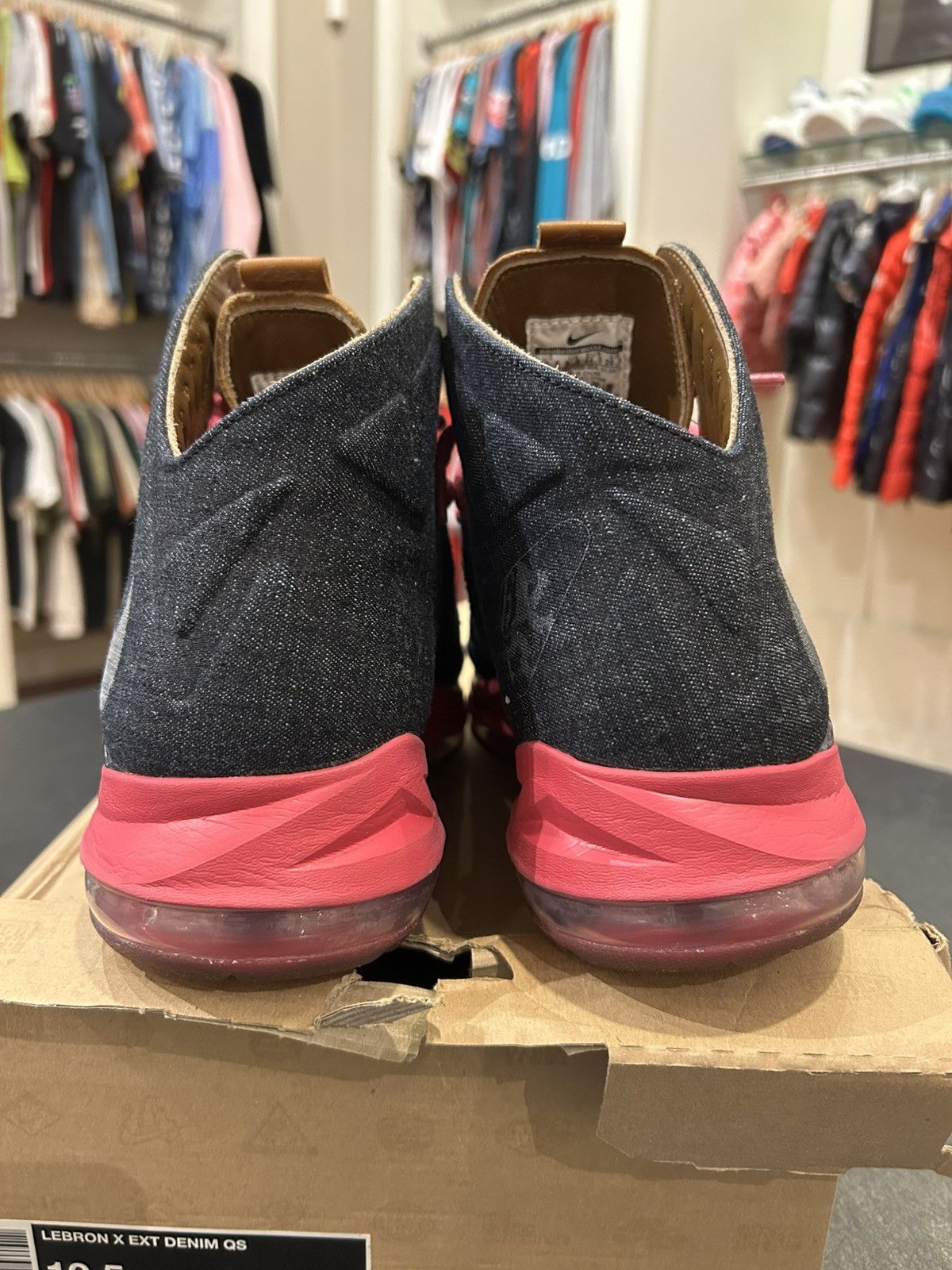 Nike Lebron X EXT ‘Denim’ Size US 10.5 / EU 43-44 - 3 Thumbnail