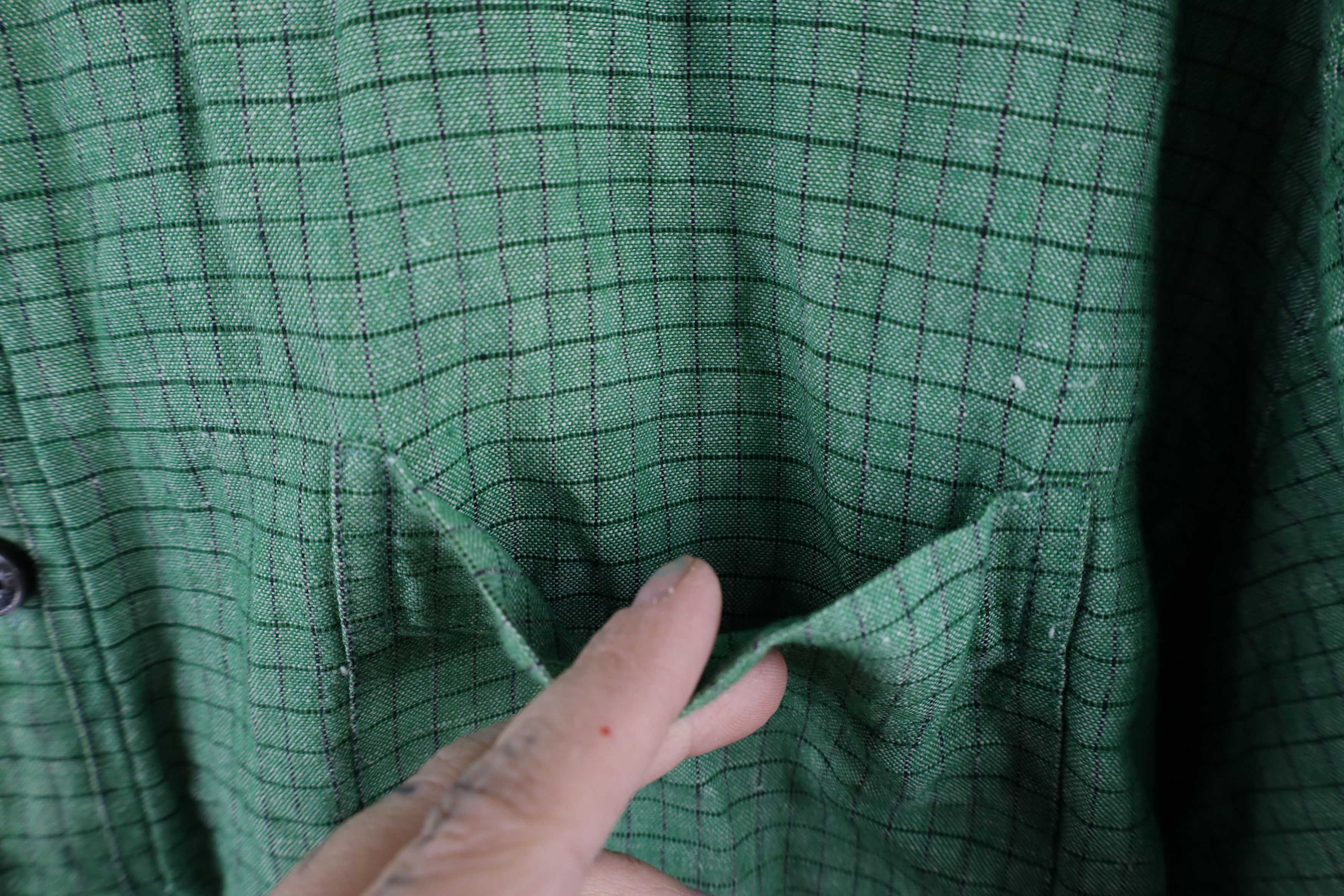 Guess × Vintage Vintage 90s Guess Jeans Short Sleeve Button Shirt Green Size US XXL / EU 58 / 5 - 5 Thumbnail