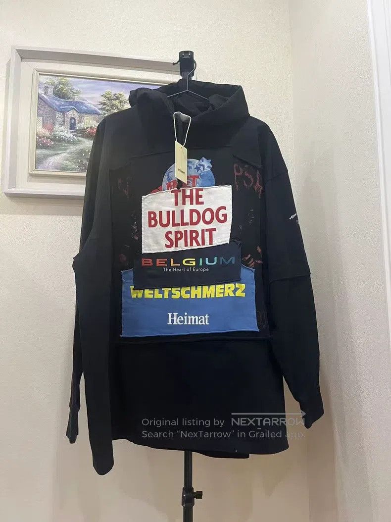 Vetements VETEMENTS Patchwork hoodie Size US XS / EU 42 / 0 - 2 Thumbnail