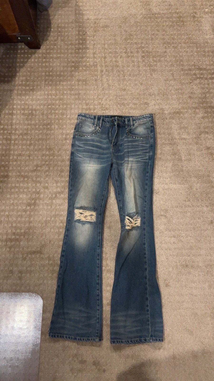 Other “Vendetta” Blue Washed Jeans Size US 34 / EU 50 - 3 Thumbnail