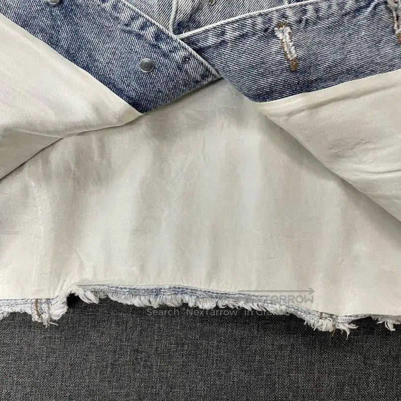 Miu Miu Miu Miu Blue Cotton Cropped Jacket . Size L / US 10 / IT 46 - 7 Thumbnail