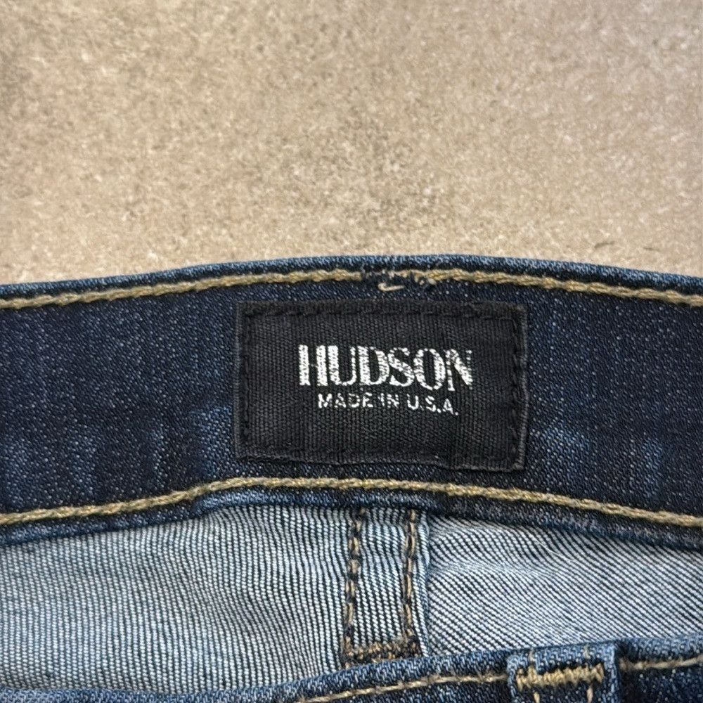 Hudson Hudson Women’s 27 Love Midrise Bootcut Denim Jean Distresse Size 27" / US 4 / IT 40 - 6 Thumbnail