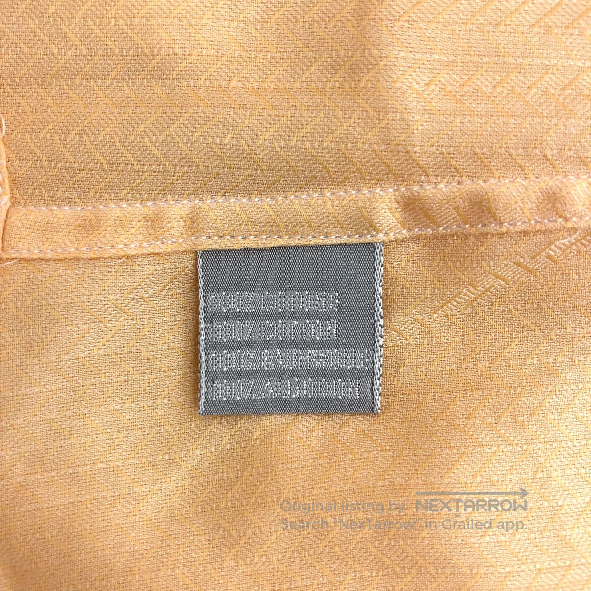 Stefano Ricci Stefano Ricci Yellow Cotton Collar Single-Breasted Short-S Size S / US 4 / IT 40 - 9 Thumbnail