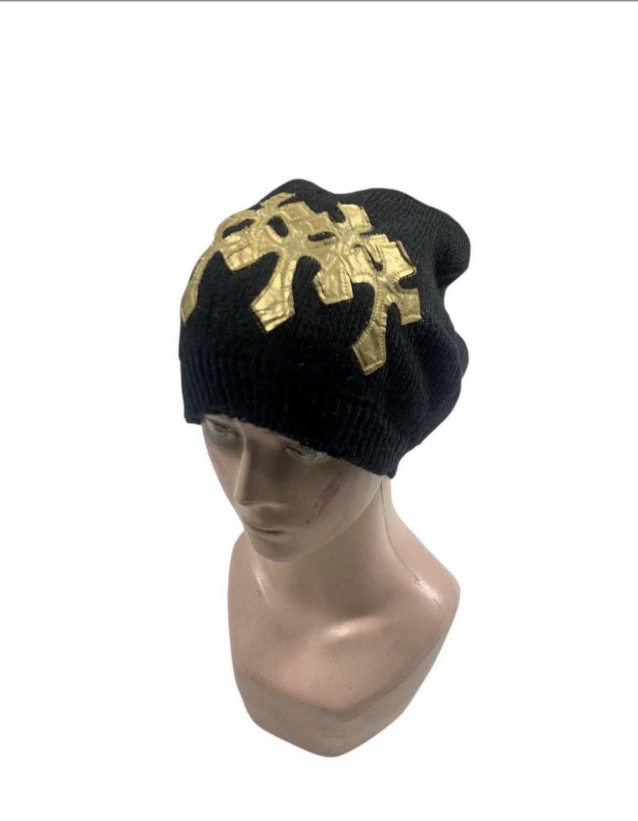 Japanese Brand Japanese punk Bondage Style cross Beanie Hat Size ONE SIZE - 1 Preview