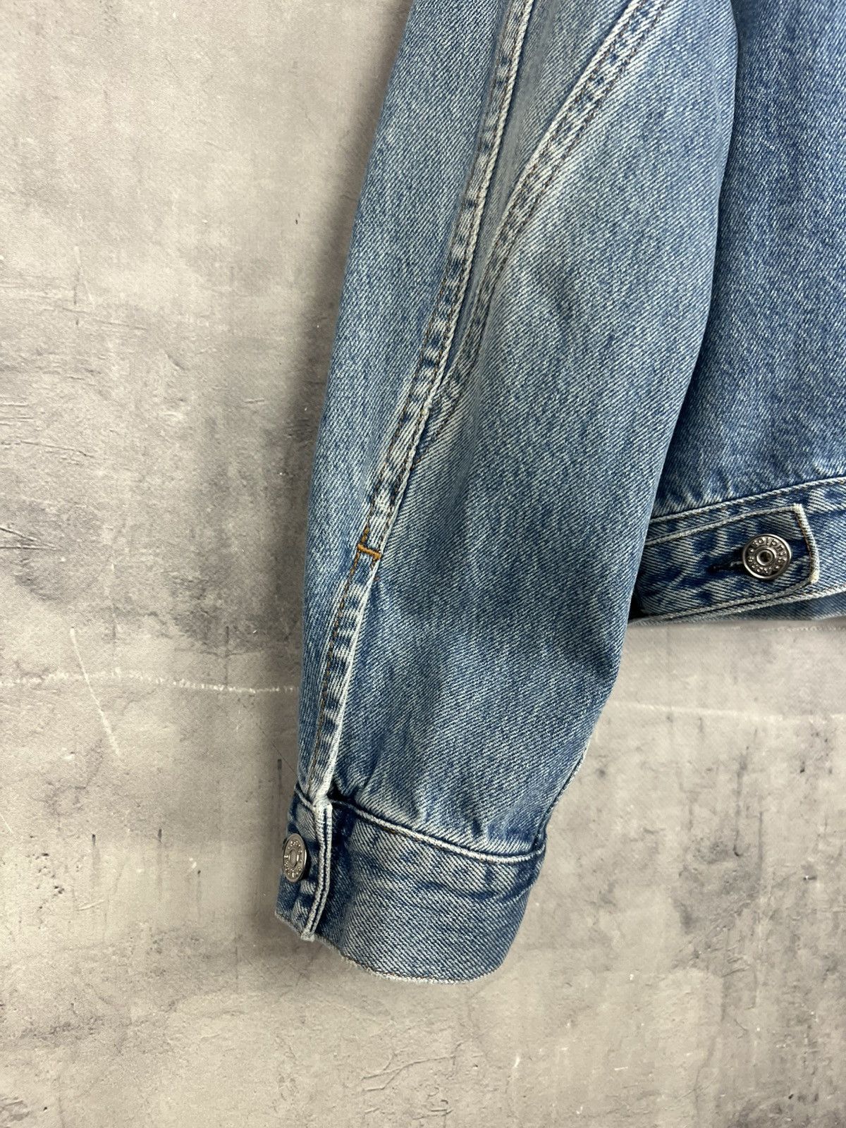 Acne Studios Acne Studios Women’s Lab Nt Mid Vtg Denim Jacket Size 34 Size XXS / US 00 / IT 34 - 13 Thumbnail