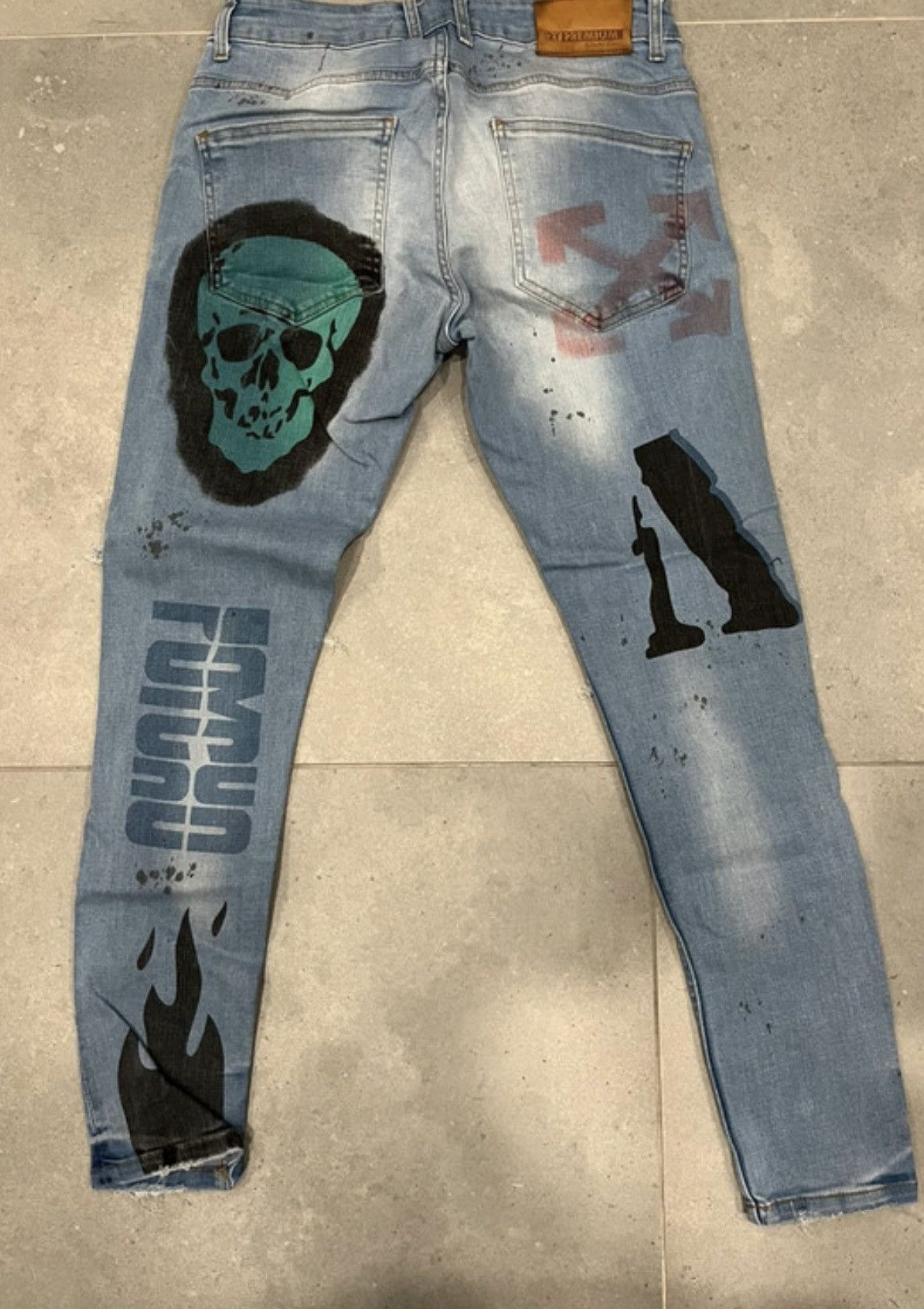 Vintage men's denim trousers Size US 30 / EU 46 - 2 Thumbnail