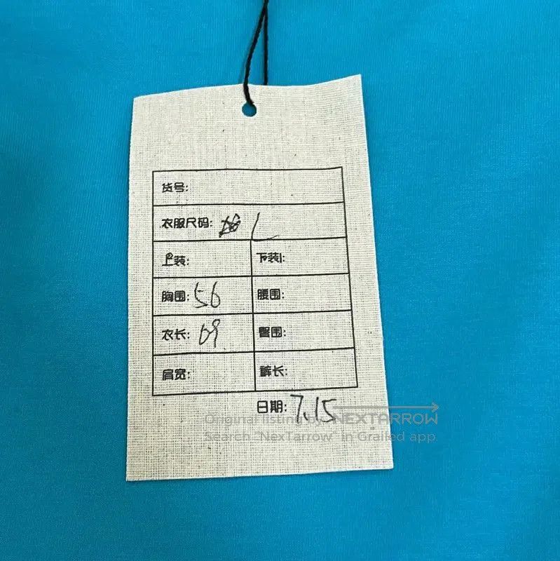 Fendi Fendi Blue Cotton Women's T-Shirt . Size L / US 10 / IT 46 - 6 Thumbnail