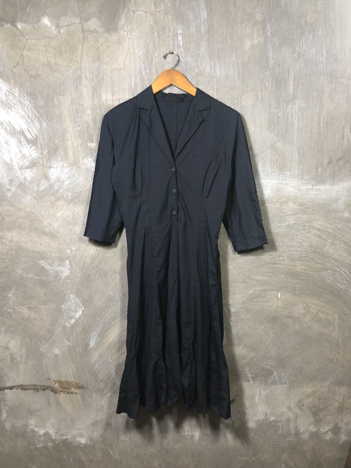 Prada Prada Women Navy Maxi Dress Size XL / US 12-14 / IT 48-50 - 1 Thumbnail