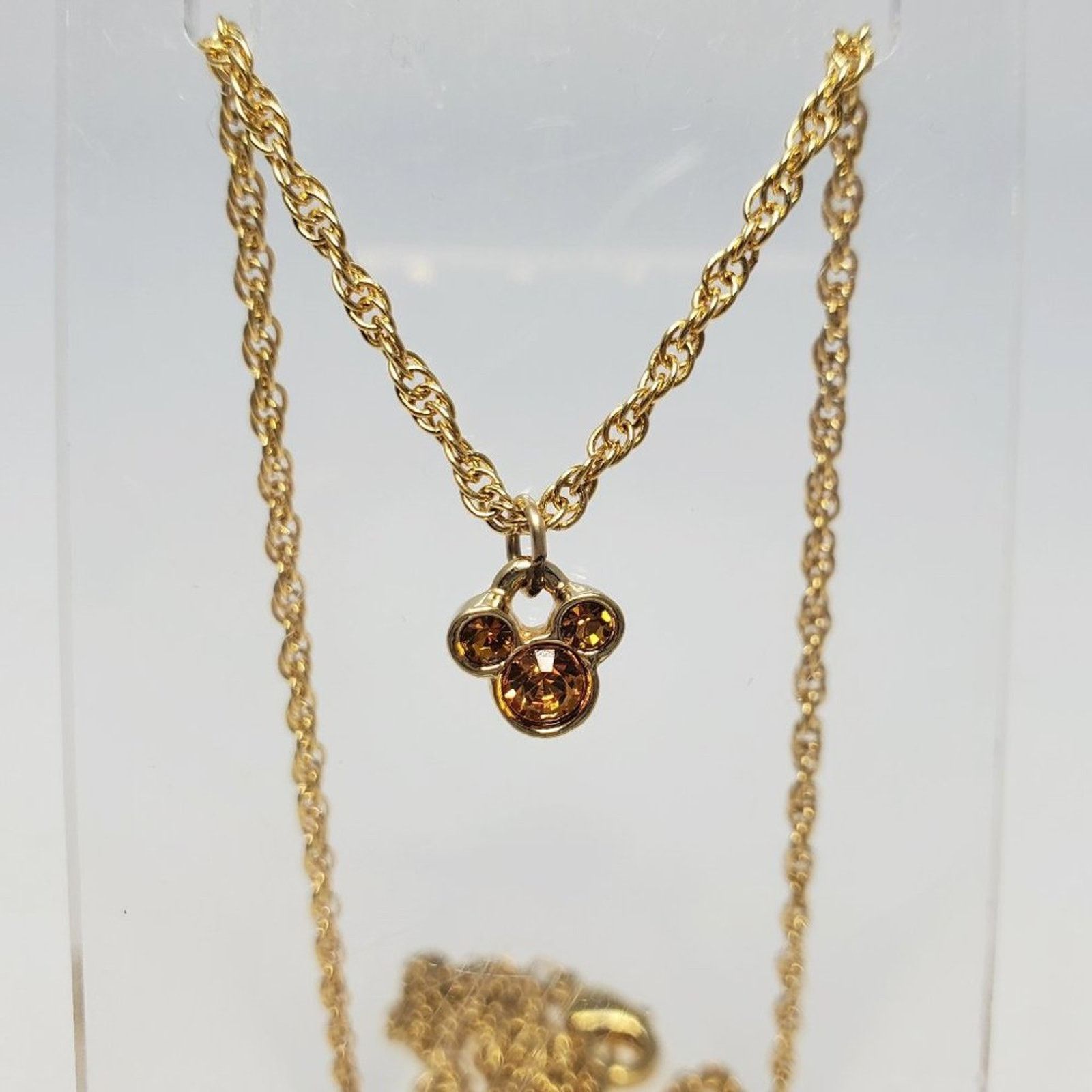 Disney Disney Mickey Mouse November Birthstone Necklace Size ONE SIZE - 2 Thumbnail