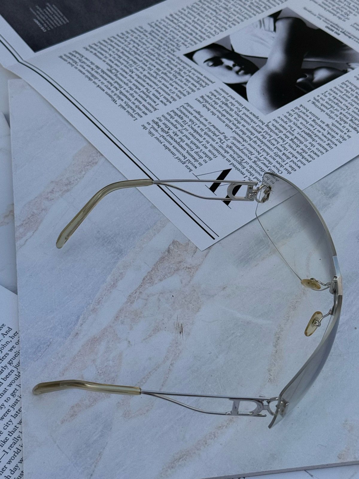 Dior Dior Galliano vintage sunglasses Diorella Size ONE SIZE - 16 Thumbnail