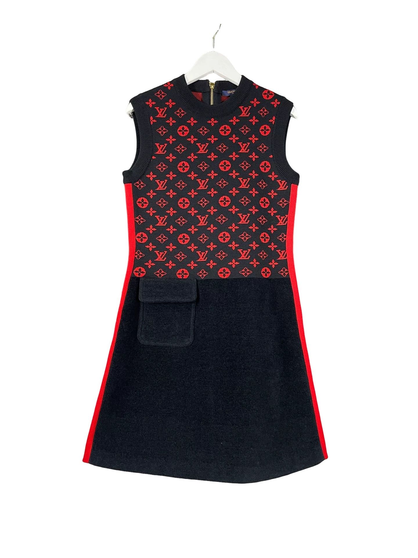Louis Vuitton Louis Vuitton Monogram Sleeveless Mini Dress Size XS Size XS / US 0-2 / IT 36-38 - 1 Thumbnail