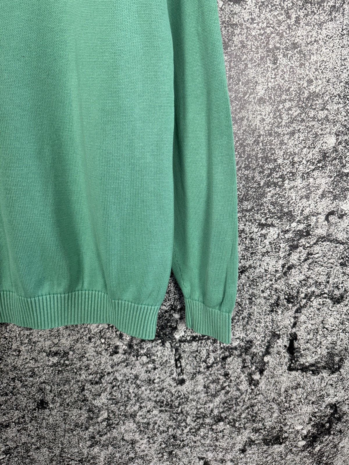 Lacoste Men’s Lacoste Vintage Washed V-Neck Sweater Pullover Size 5 Size US L / EU 52-54 / 3 - 16 Thumbnail