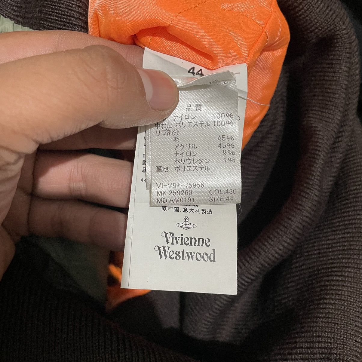 Vivienne Westwood Vivienne Westwood Man Clint Eastwood MA-1 Bomber Jacket Size US M / EU 48-50 / 2 - 11 Thumbnail
