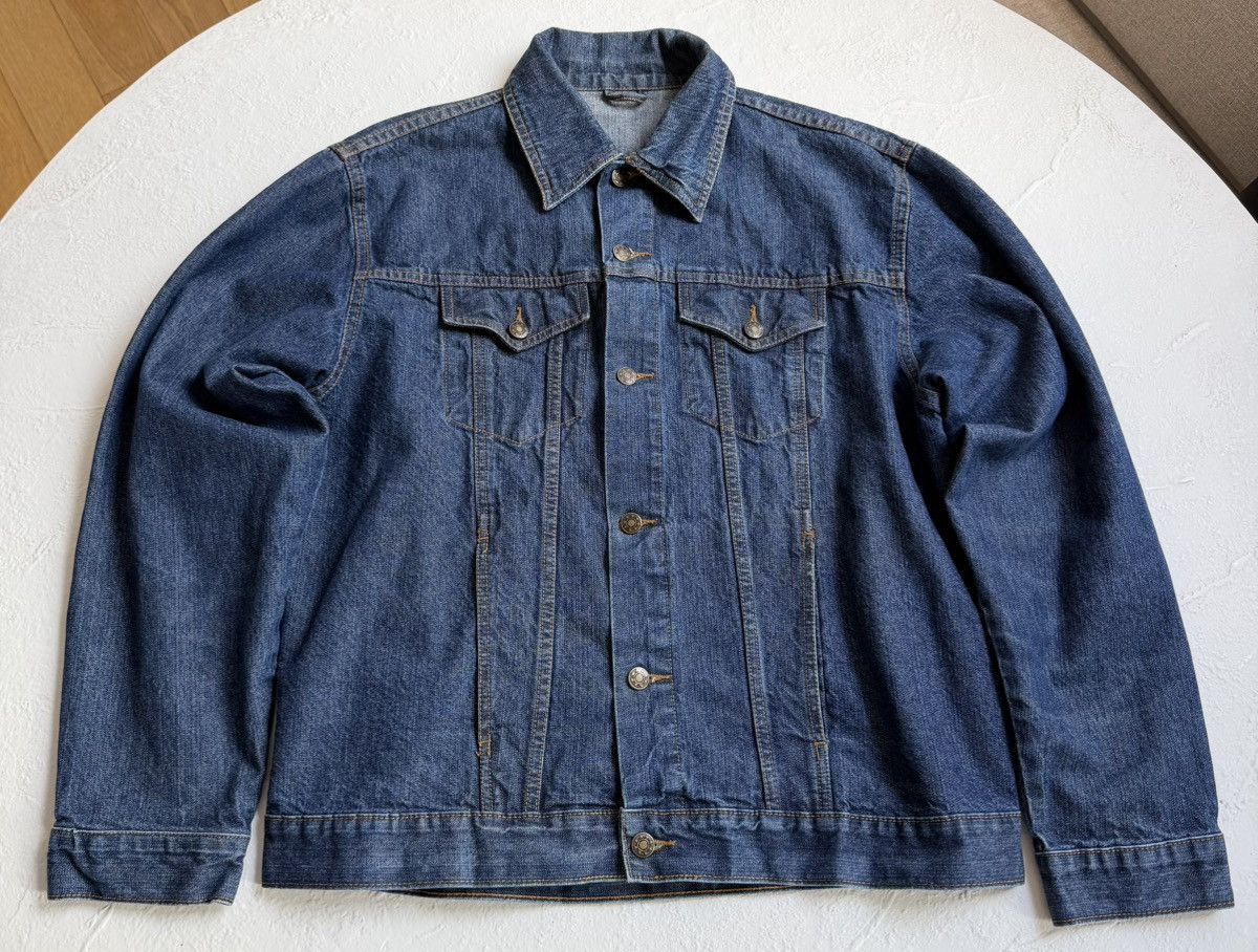 Vintage Vintage Toptex Denim Jacket Size US XL / EU 56 / 4 - 1 Thumbnail