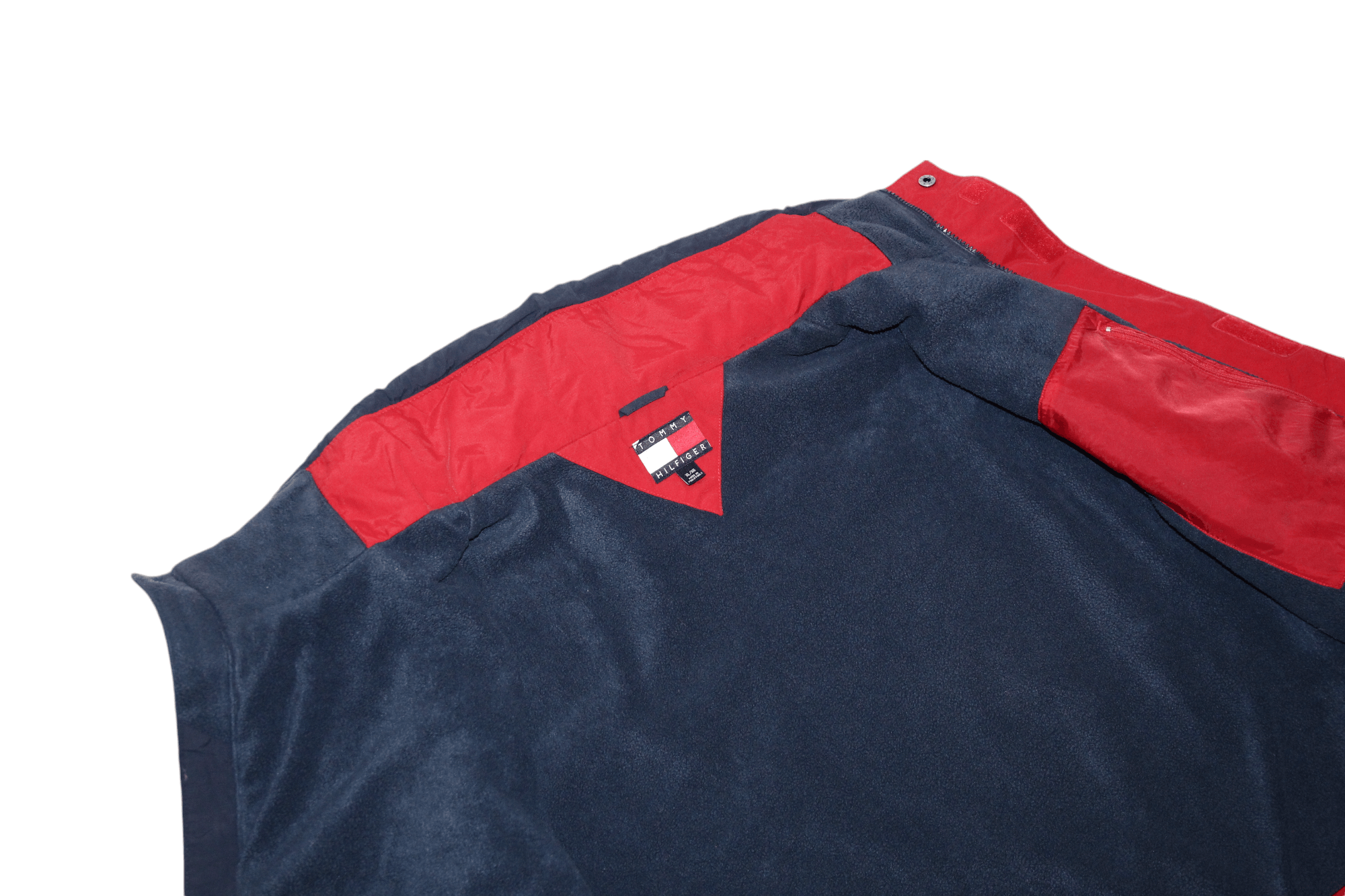 Tommy Hilfiger VTG🔥90's Tommy Hilfiger Fleece Lining Multipocket Jacket Size US XL / EU 56 / 4 - 8 Thumbnail