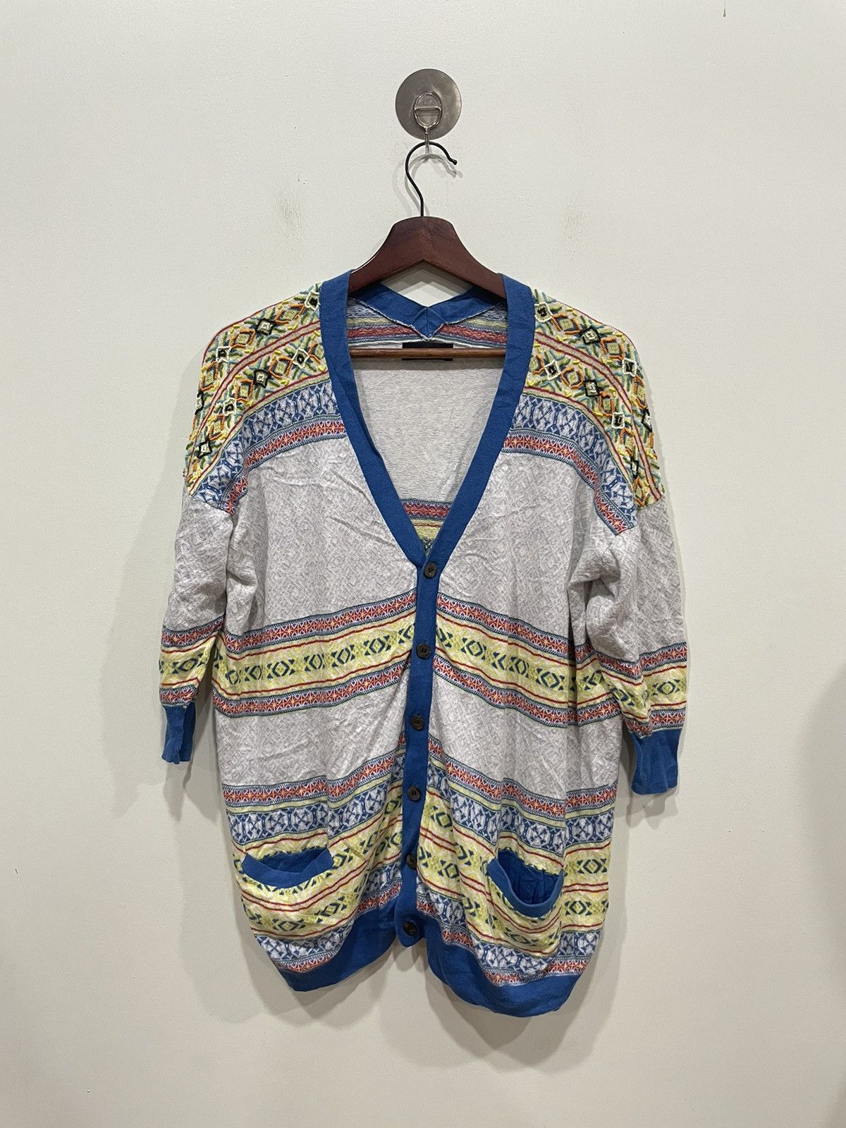 Vintage Zucca Cardigan Size US M / EU 48-50 / 2 - 1 Thumbnail