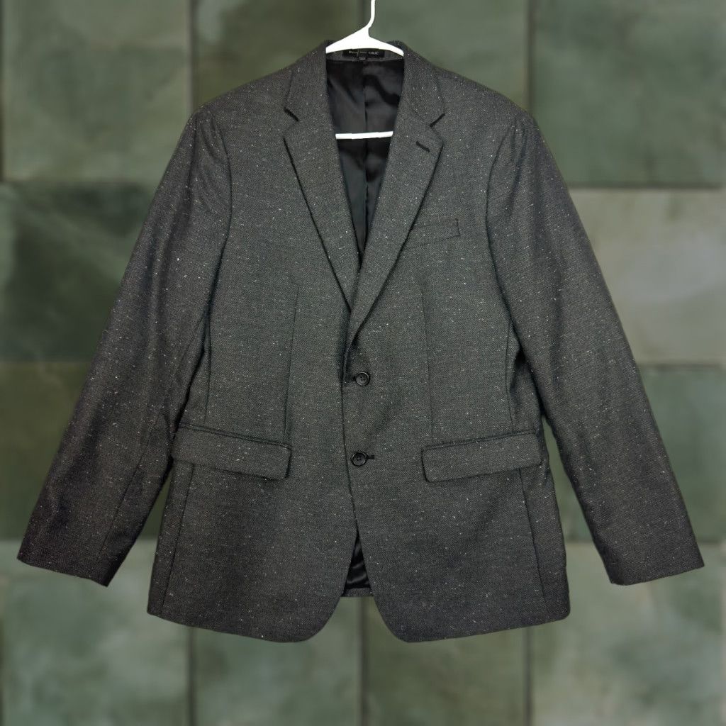 Banana Republic Banana Republic Blazer Men's Size 42R Gray Polyester Rayon Size 42R - 1 Thumbnail