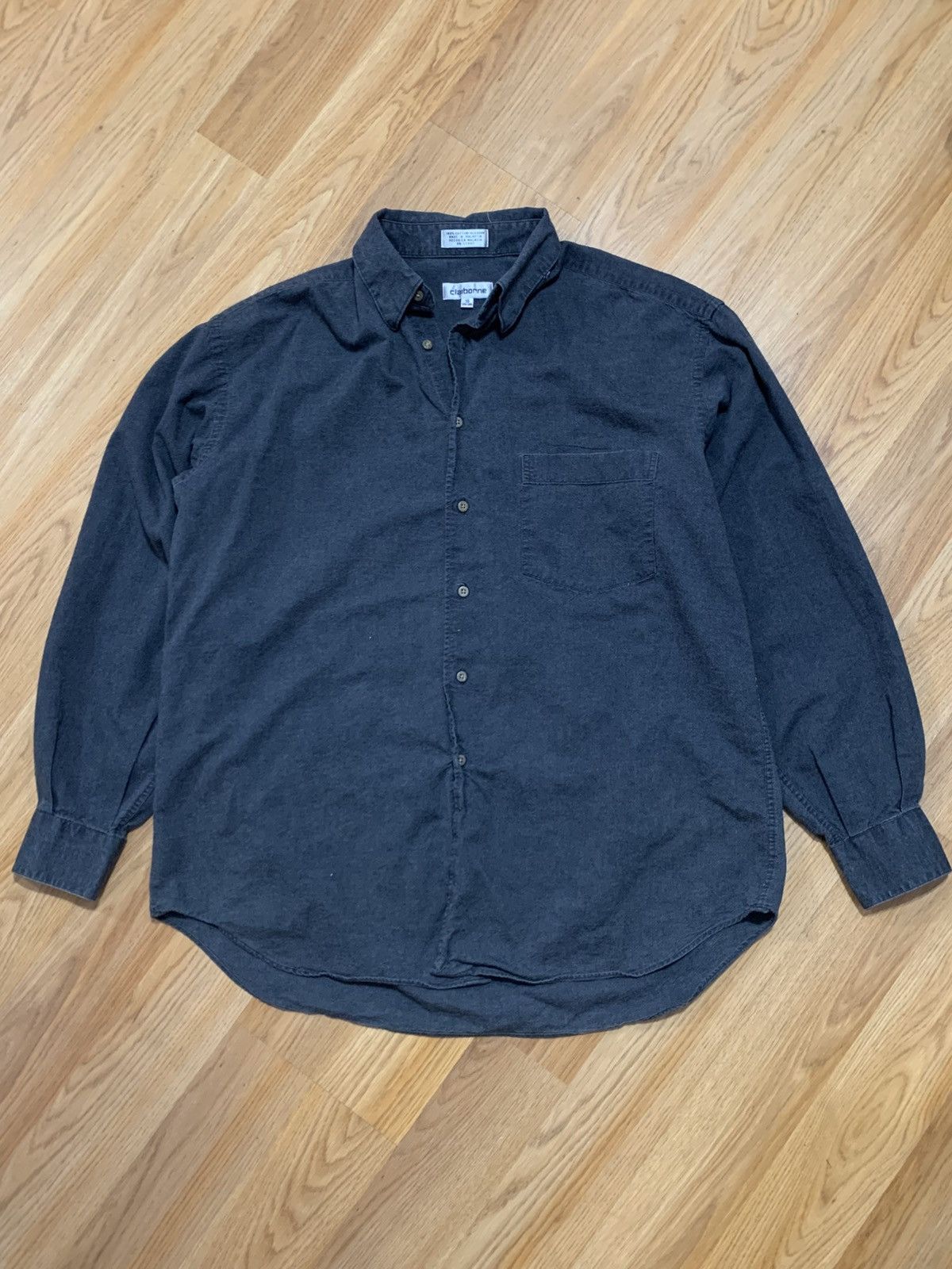 Liz Claiborne Sz16(L)- Claiborne Long Sleeve Button Up Button Down Collar Size US L / EU 52-54 / 3 - 1 Thumbnail
