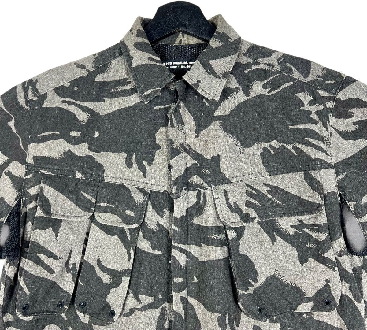 Japanese Brand PIED PIPER SURVIVAL SHIRT Size US M / EU 48-50 / 2 - 5 Thumbnail