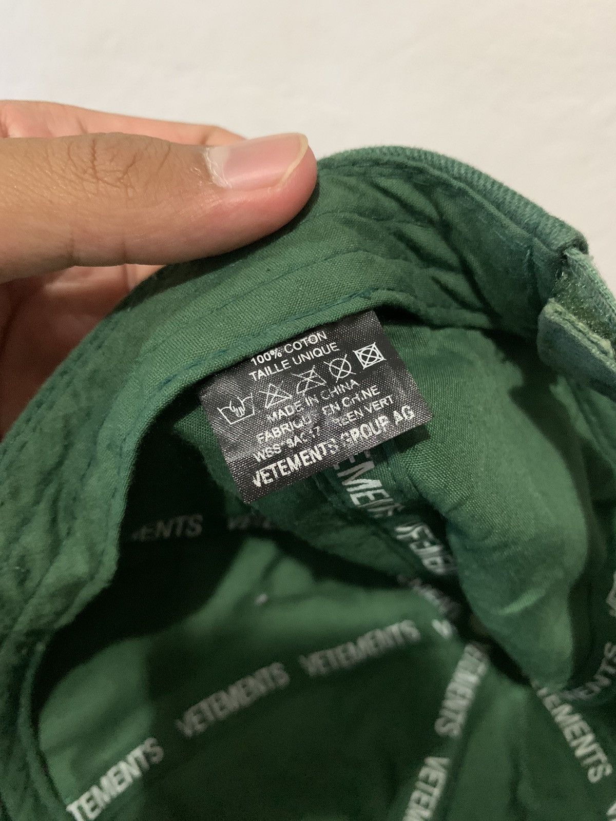 Vetements Vetements Green Hat Size ONE SIZE - 5 Thumbnail