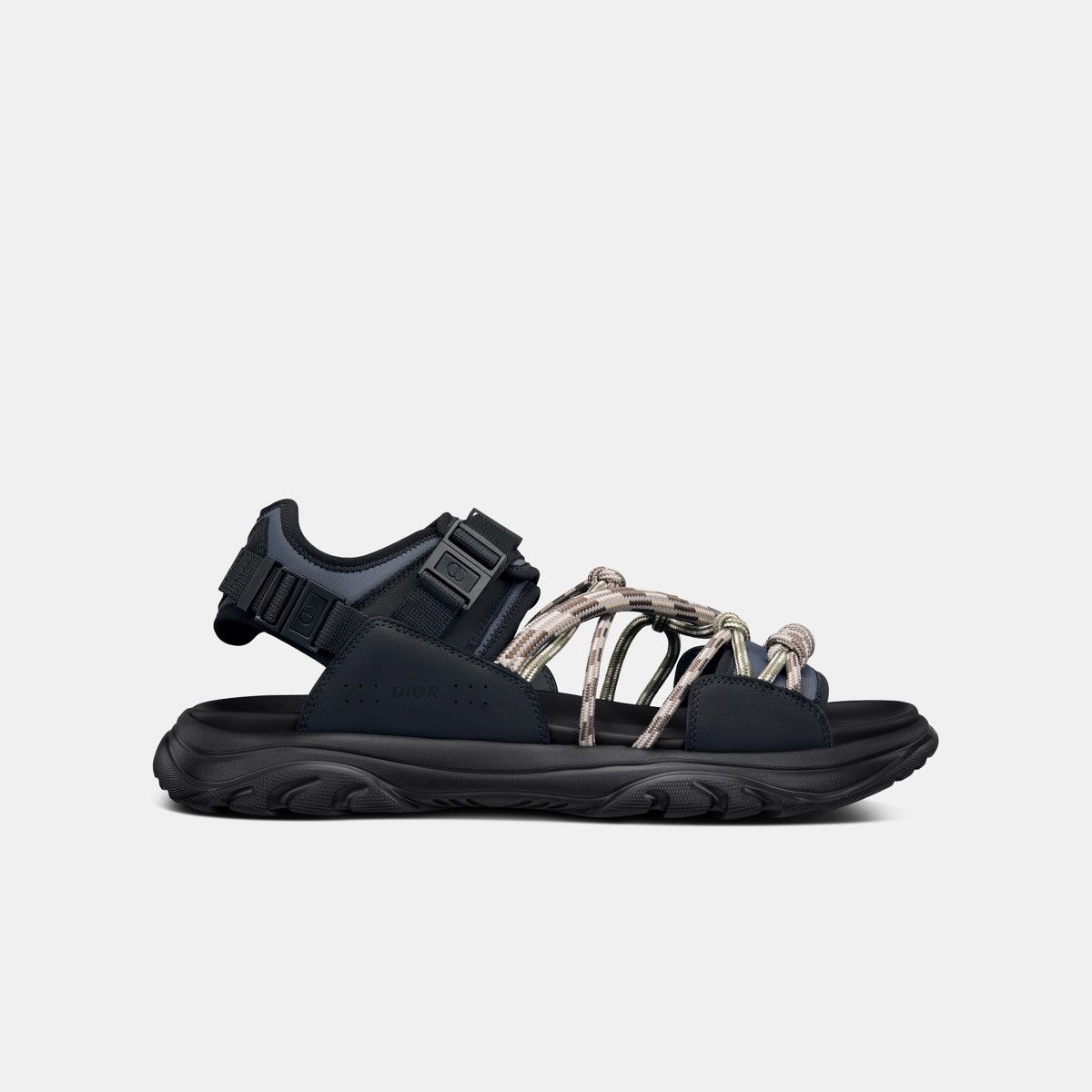 image of Dior O1Bcso1Str0324 Sandal In Black, Men's (Size 10)