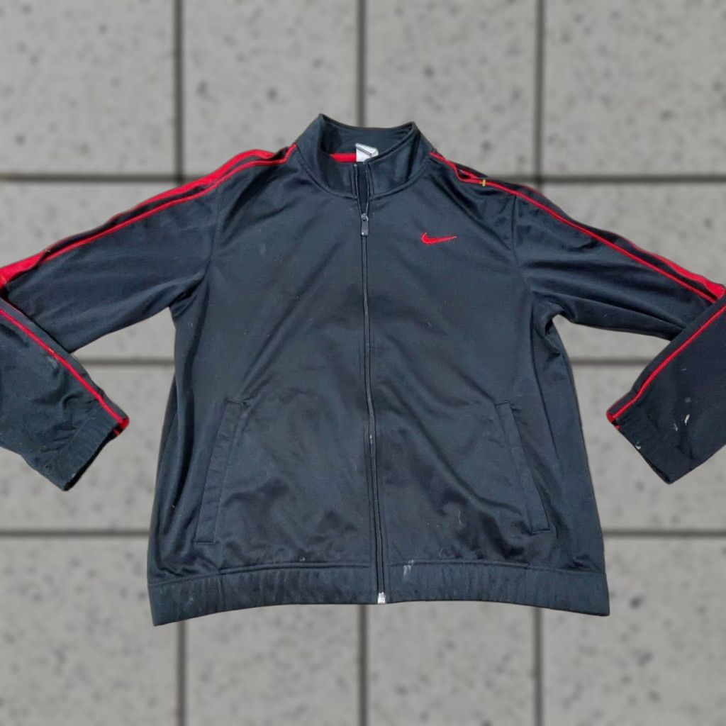 Nike Nike Jacket Mens Medium Black Athletic Gym Workout Size US M / EU 48-50 / 2 - 1 Thumbnail