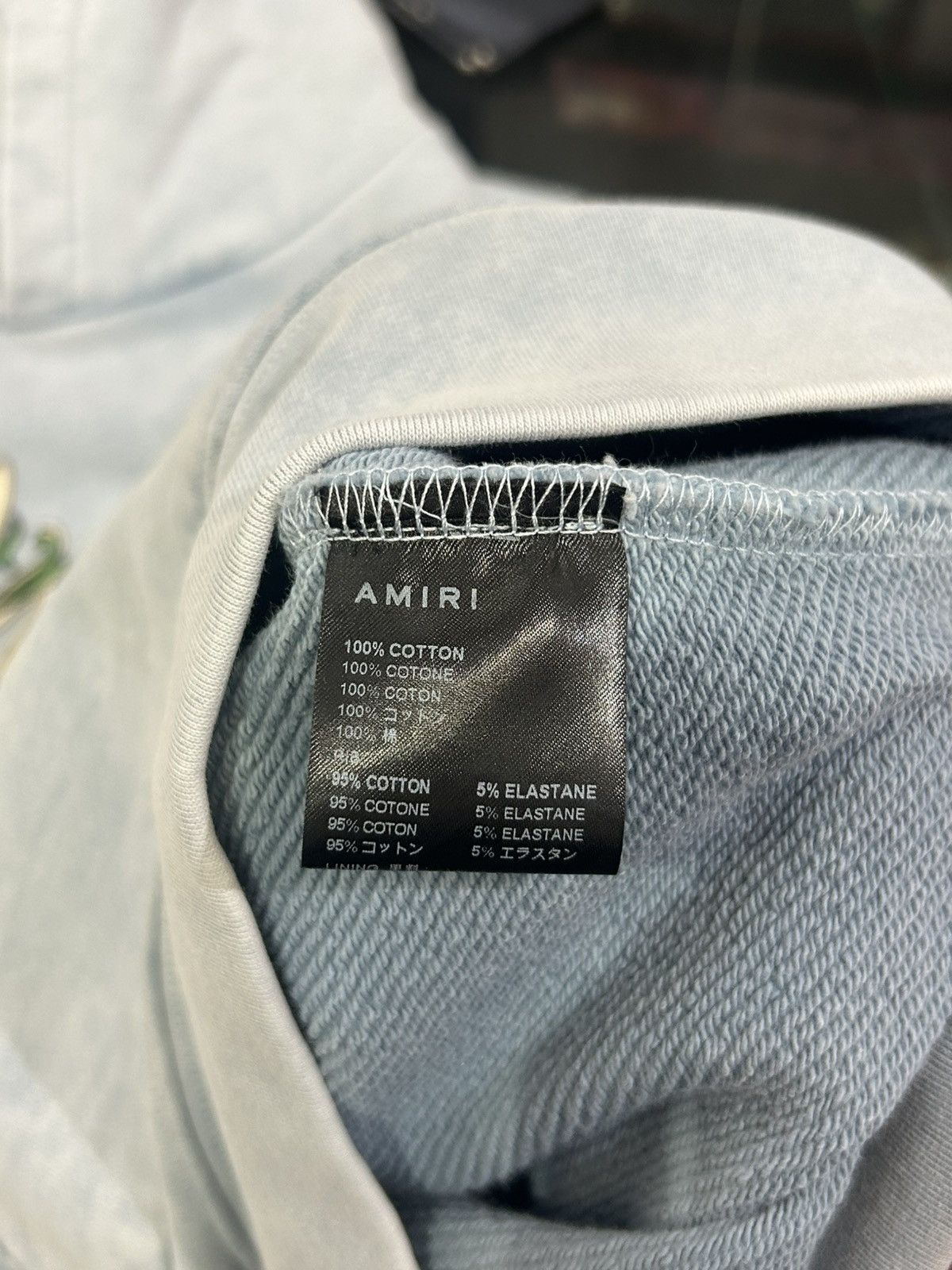 Amiri Amiri Blue Filigree hoodie blue Size US XS / EU 42 / 0 - 5 Thumbnail
