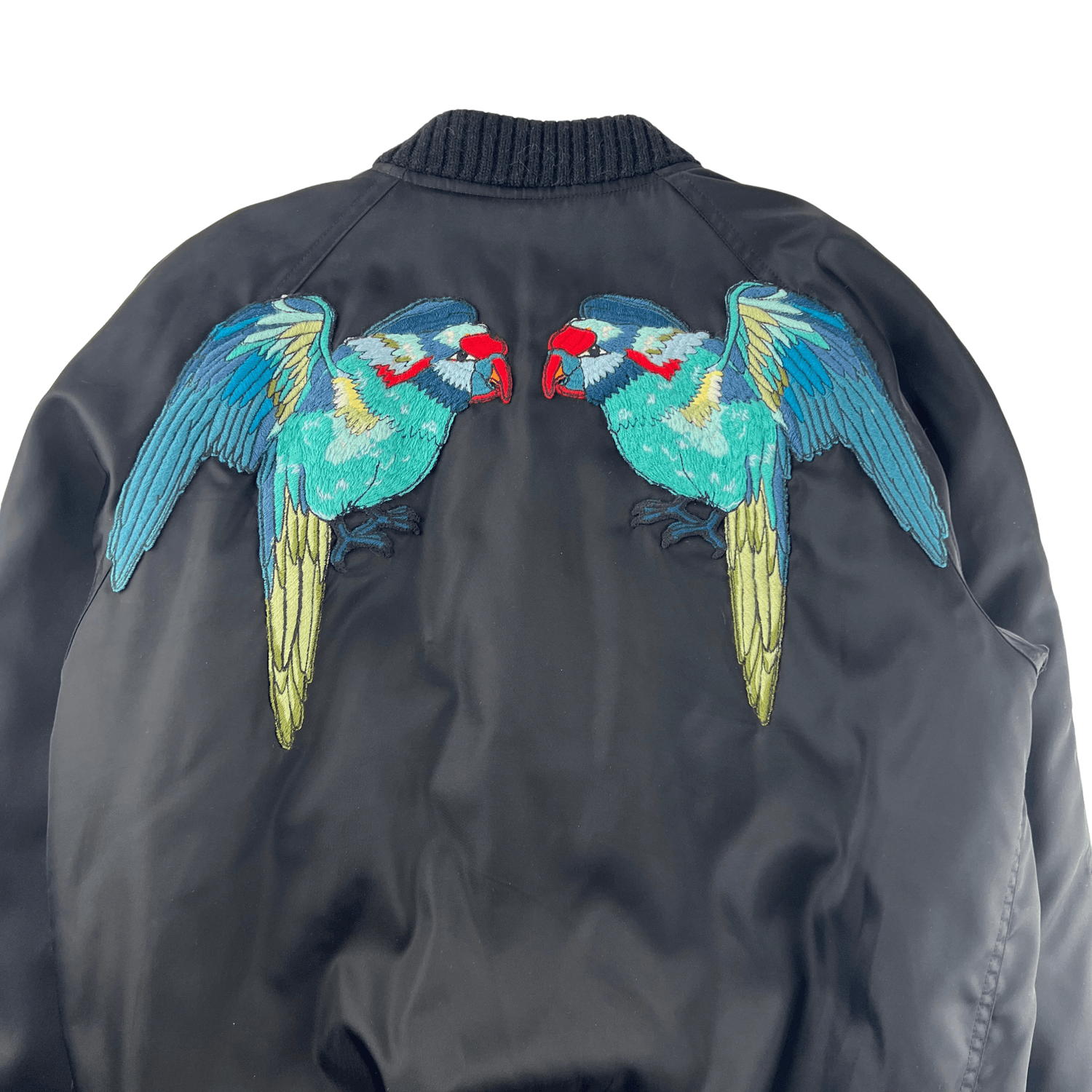 Gucci Gucci Souvenir Bird Bomber Jacket Size US M / EU 48-50 / 2 - 4 Thumbnail