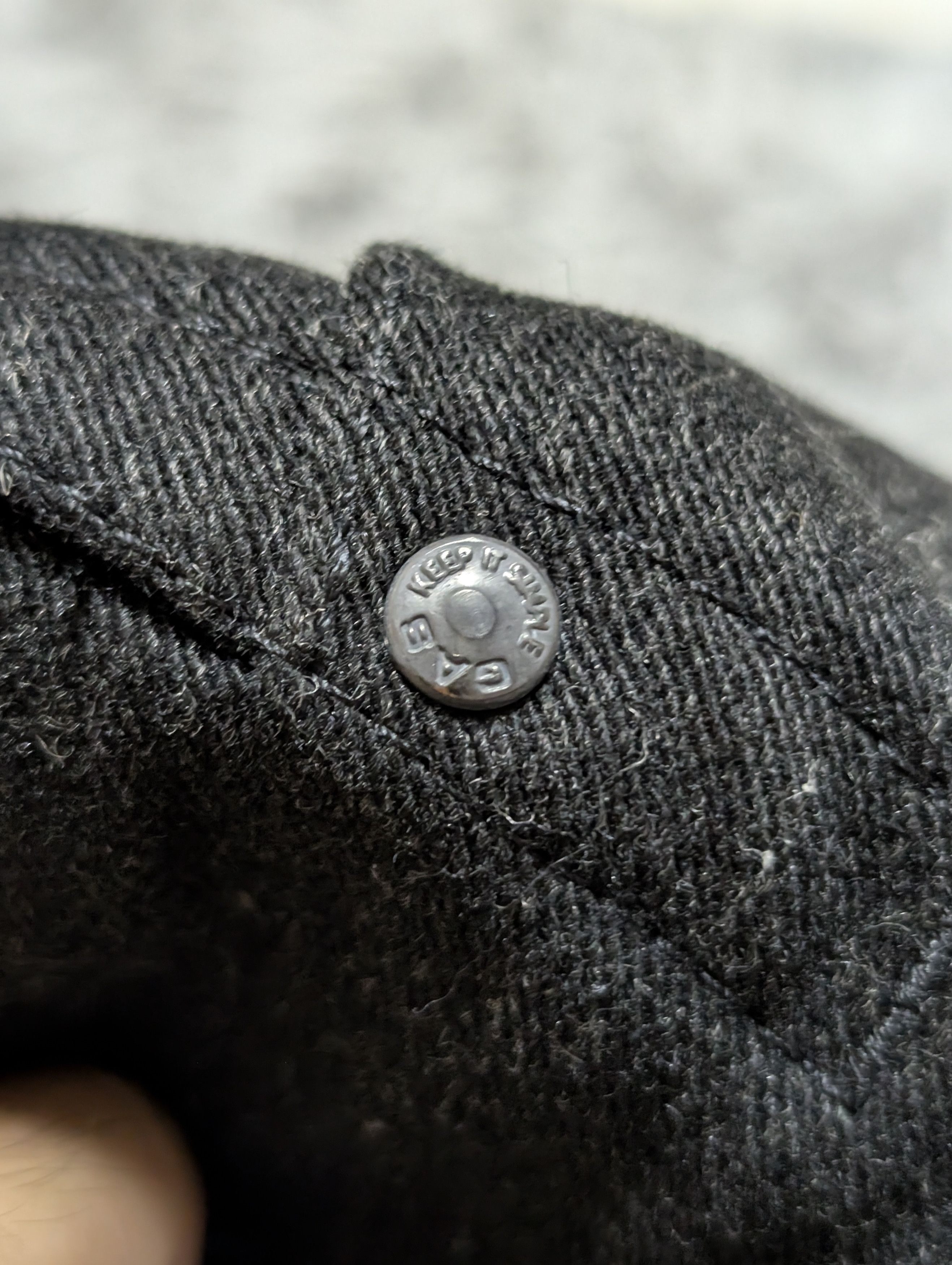GAS Vintage Gas Double Breast Coat Six Button Wool Jacket Size US M / EU 48-50 / 2 - 9 Thumbnail