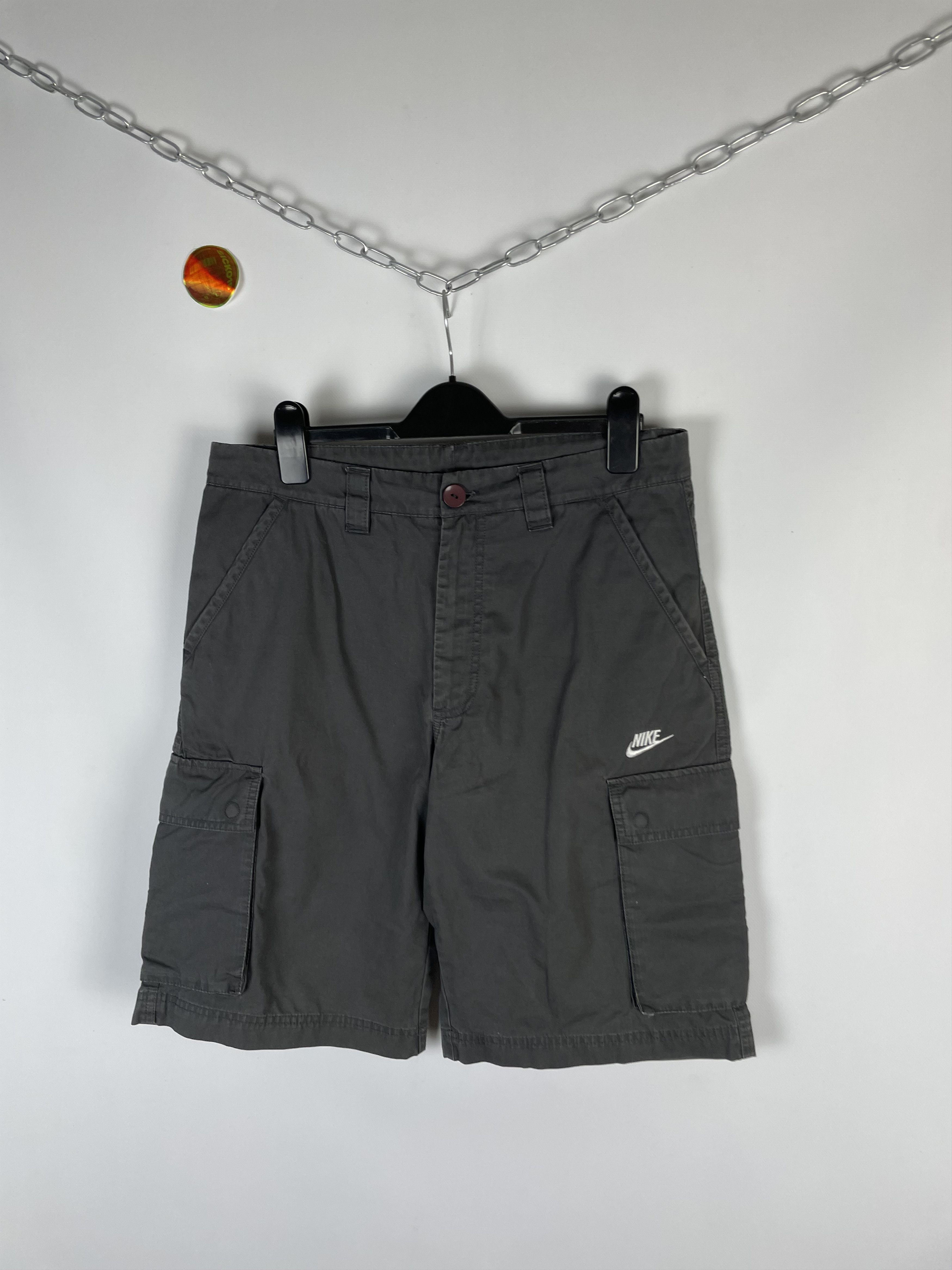 Nike Vintage Cargo Nike Shorts Y2k Size US 30 / EU 46 - 3 Thumbnail