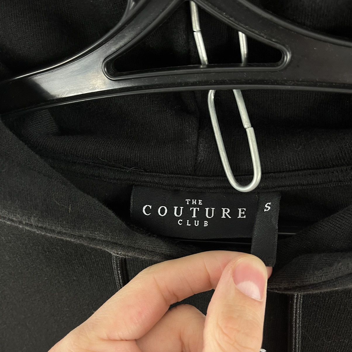Japanese Brand The Couture Club Hoodie Japanese Teddy Logo Black Size S Size US S / EU 44-46 / 1 - 8 Thumbnail