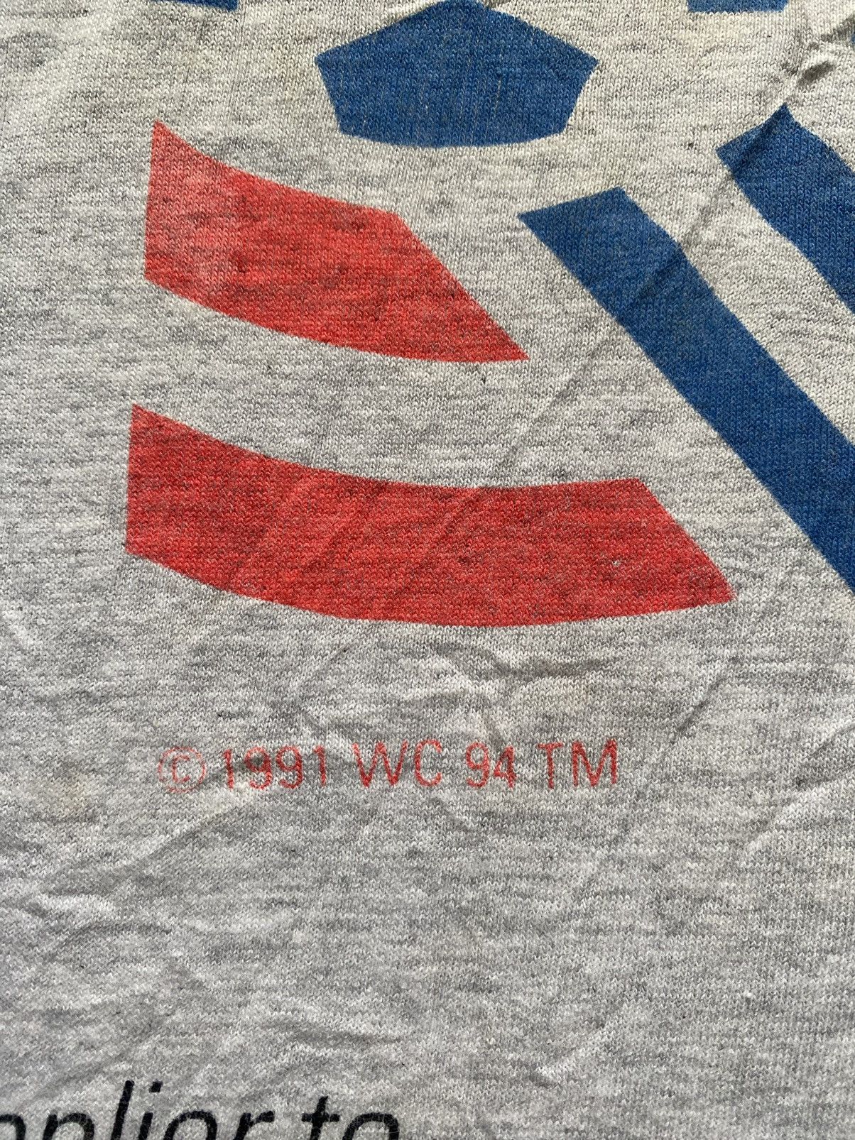 Adidas Vintage Adidas Fifa World Cup USA 1994 T-Shirt Size US L / EU 52-54 / 3 - 5 Thumbnail