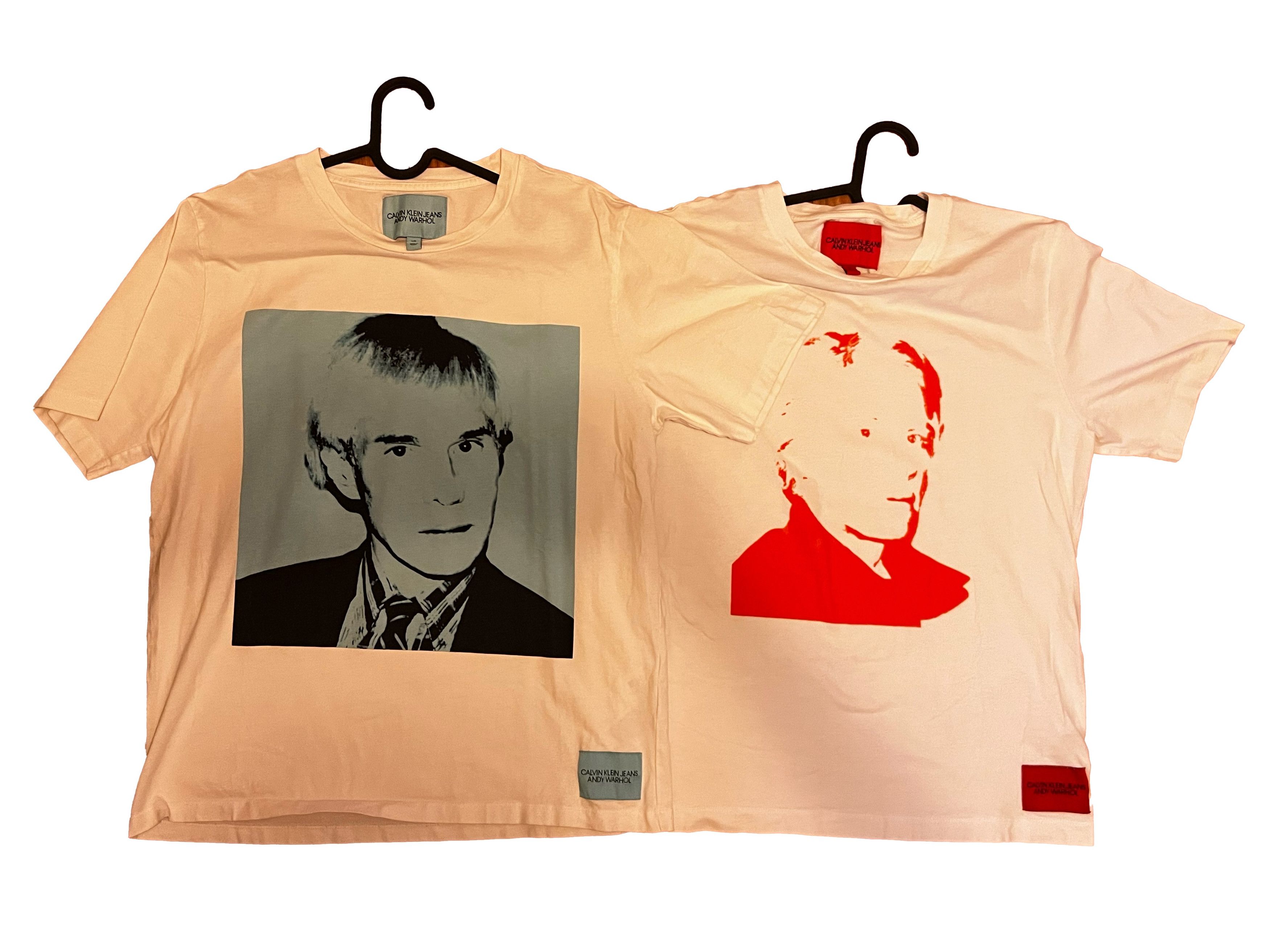 Calvin Klein *BUNDLE DEAL* - 2 Andy Warhol Calvin Klein Shirts Size US L / EU 52-54 / 3 - 1 Thumbnail