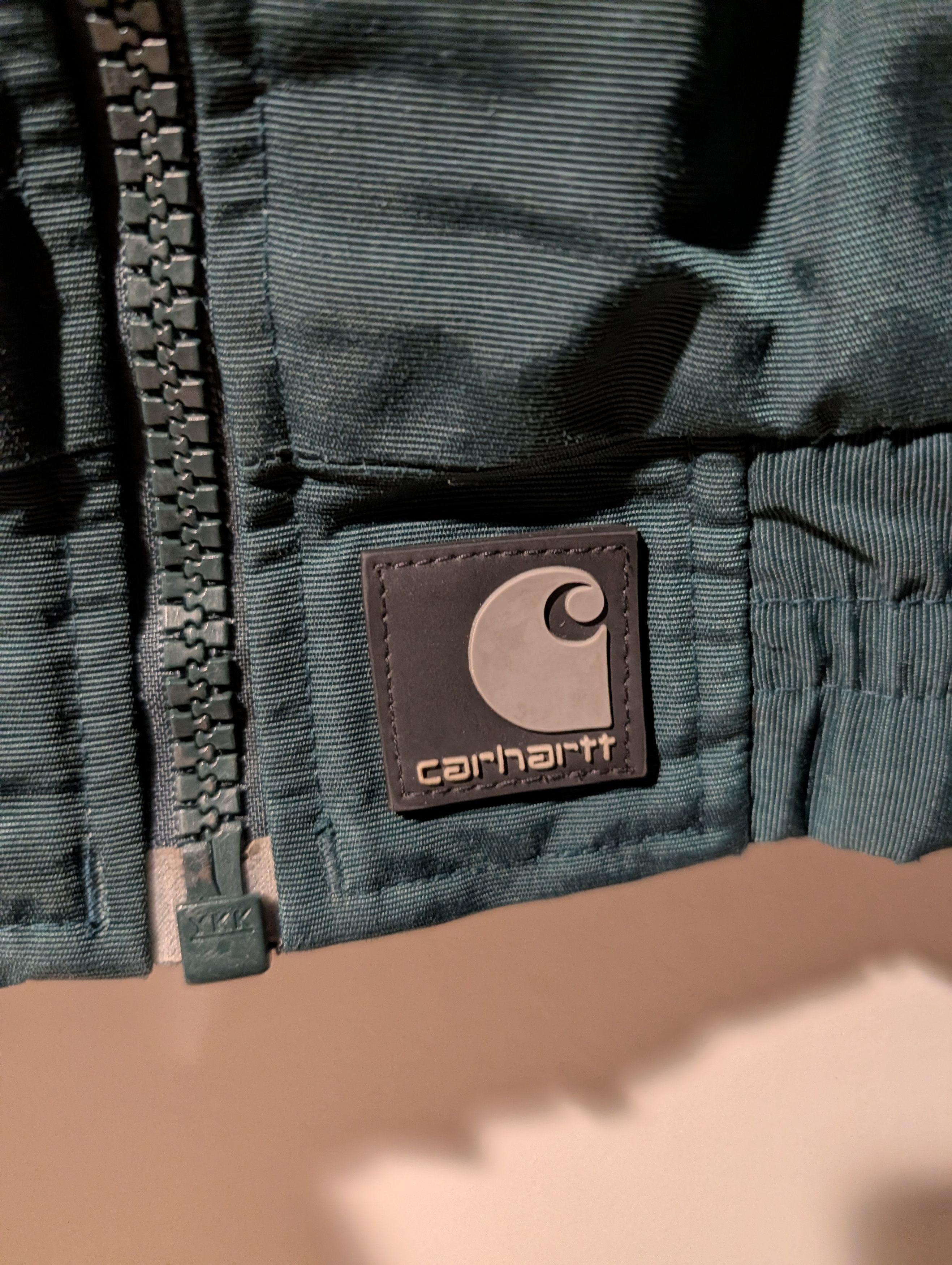 Carhartt Vintage Carhartt J22 Hunter Green Arctic Quilt Bomber Jacket Size US XL / EU 56 / 4 - 3 Thumbnail