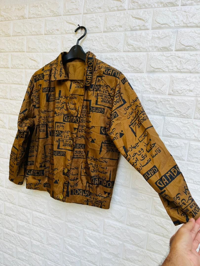 Japanese Brand × Vintage Vintage Arab FullPrint Designer Fashion Style Size M / US 6-8 / IT 42-44 - 5 Thumbnail