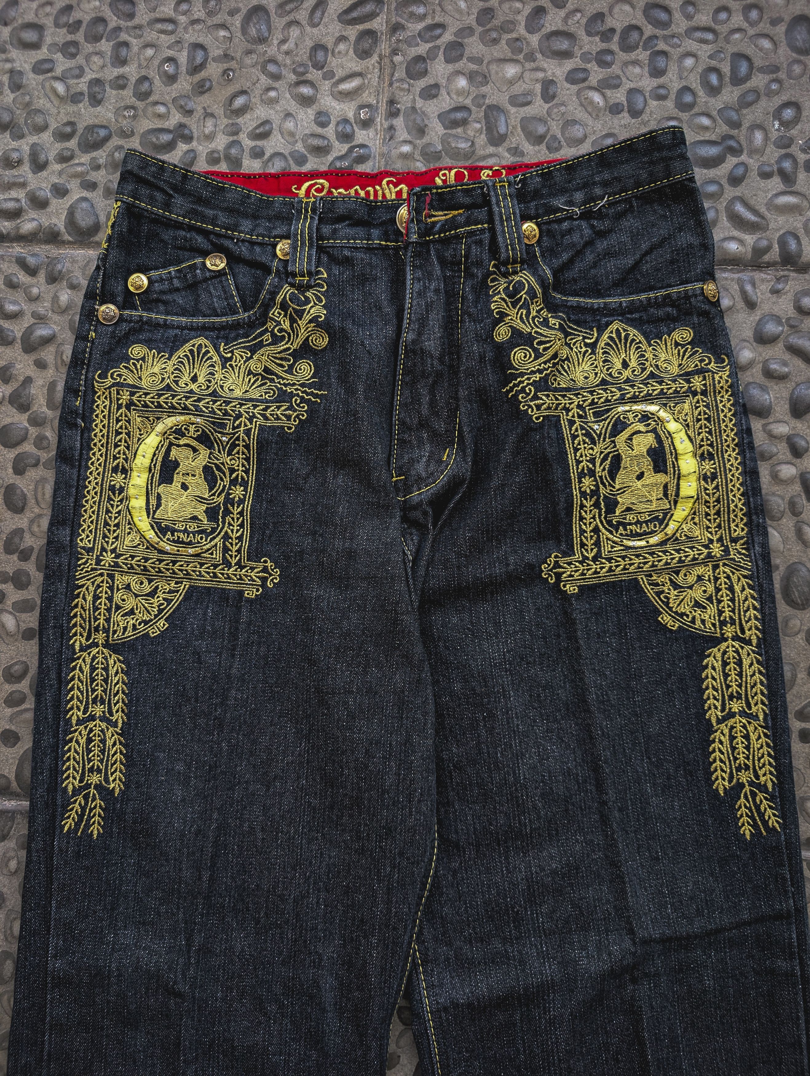Southpole Crown Holder Jeans Tribal not JNCO not southpole Size US 32 / EU 48 - 2 Thumbnail