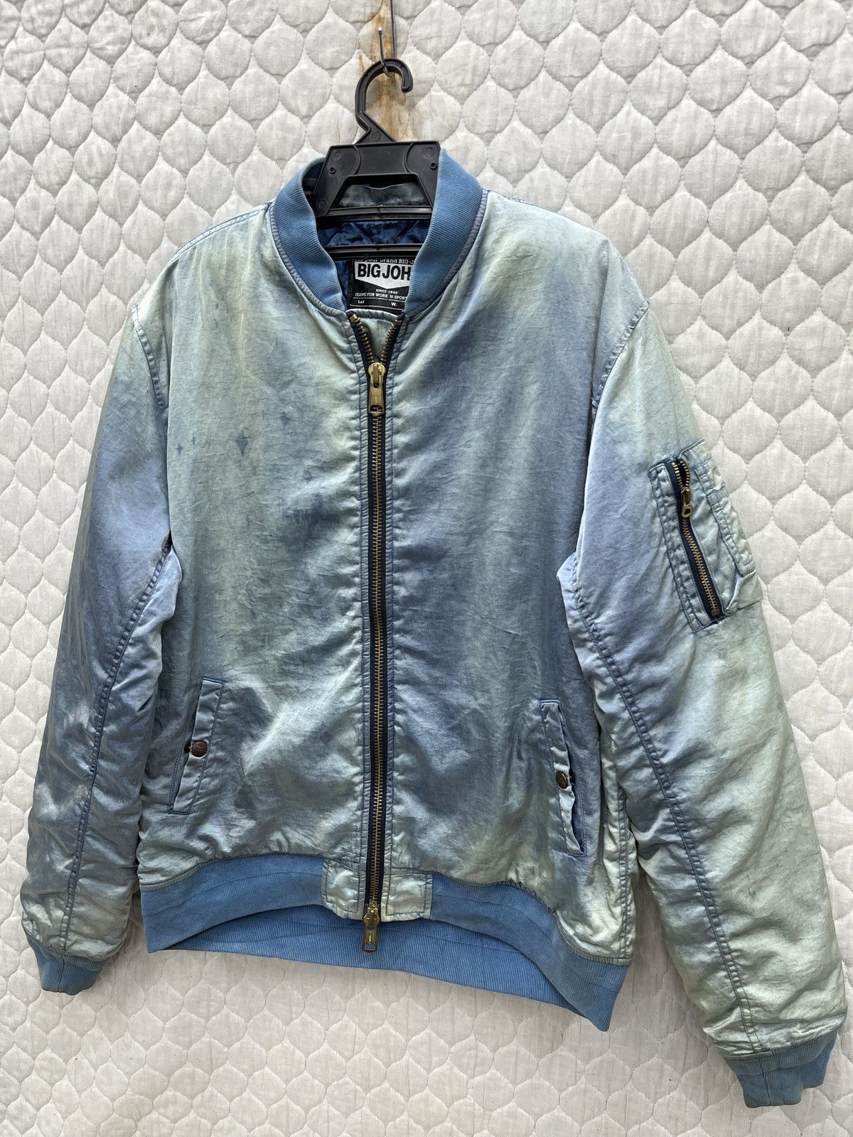 Vintage 🔥🔥🔥ARCHIVE VINTAGE SUN FADED BIG JOHN MA 1 JACKET Size US L / EU 52-54 / 3 - 3 Thumbnail