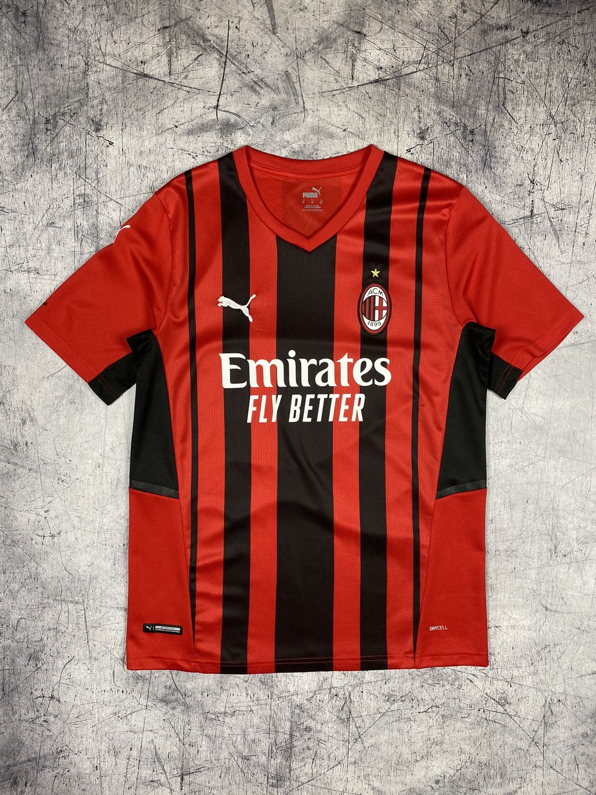 Puma Puma AC Milan 2019 Soccer Jersey Tee t Shirt Size US M / EU 48-50 / 2 - 2 Thumbnail