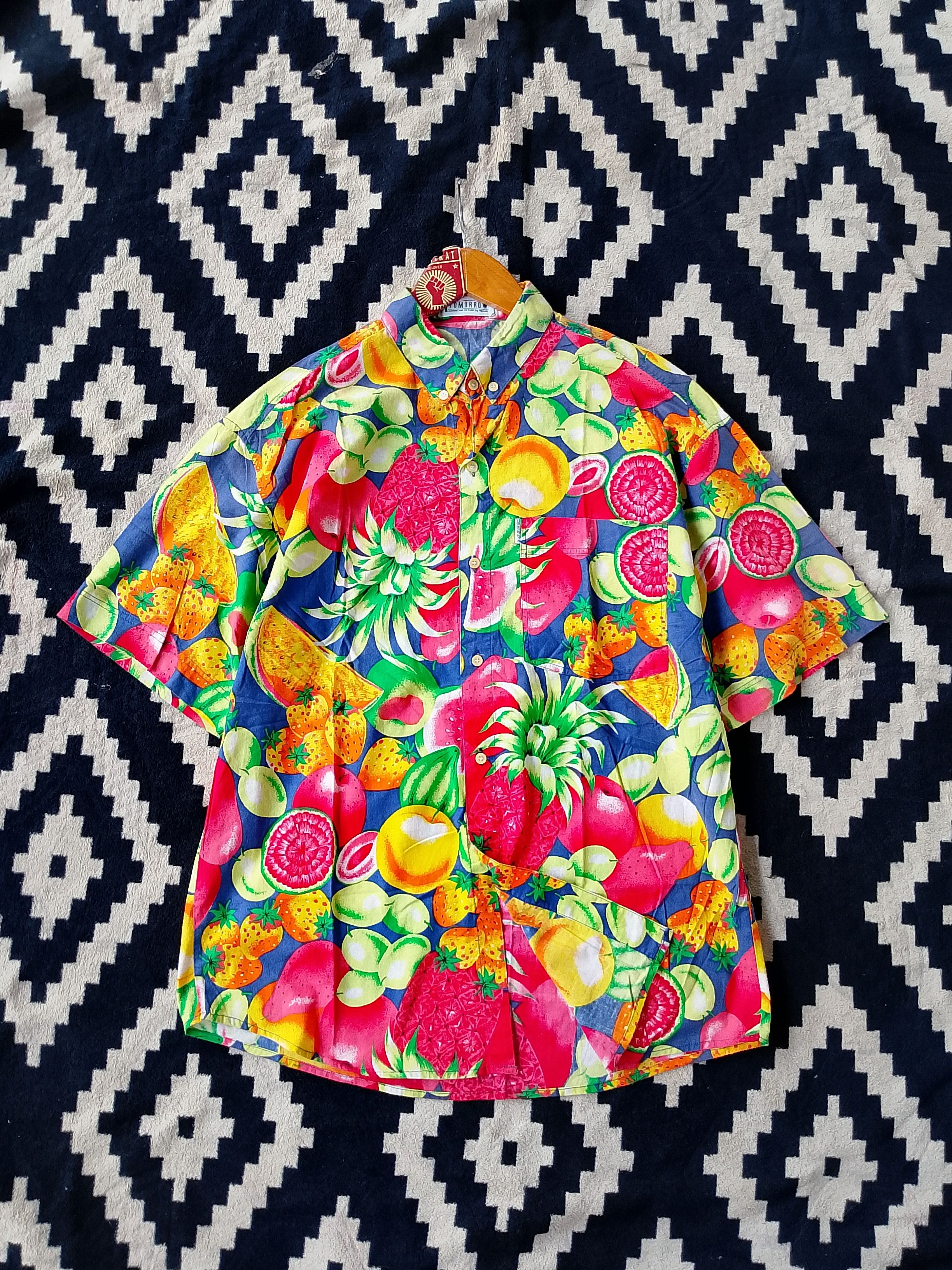 Vintage Vintage Hawaiian Tomorrow by Ninja Fashion for Future Size US L / EU 52-54 / 3 - 2 Thumbnail