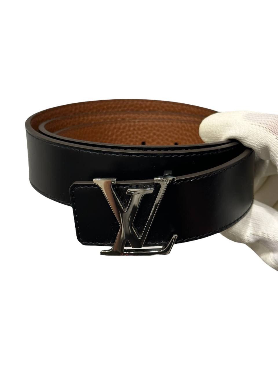 image of Belt Louis Vuitton in Black, Men's