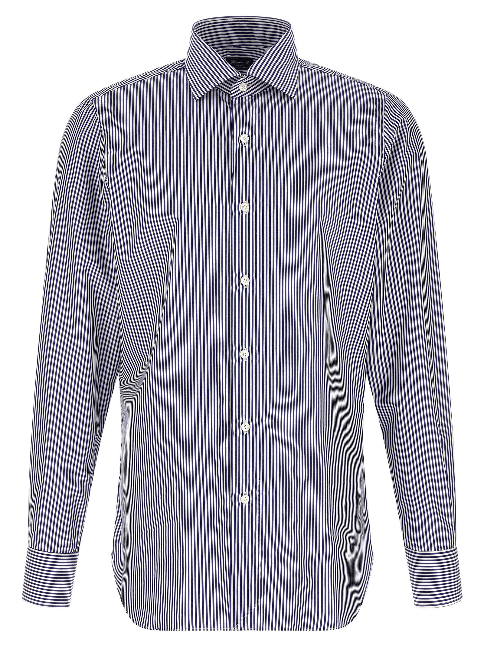Finamore 'Napoli' shirt Size US L / EU 52-54 / 3 - 1 Thumbnail