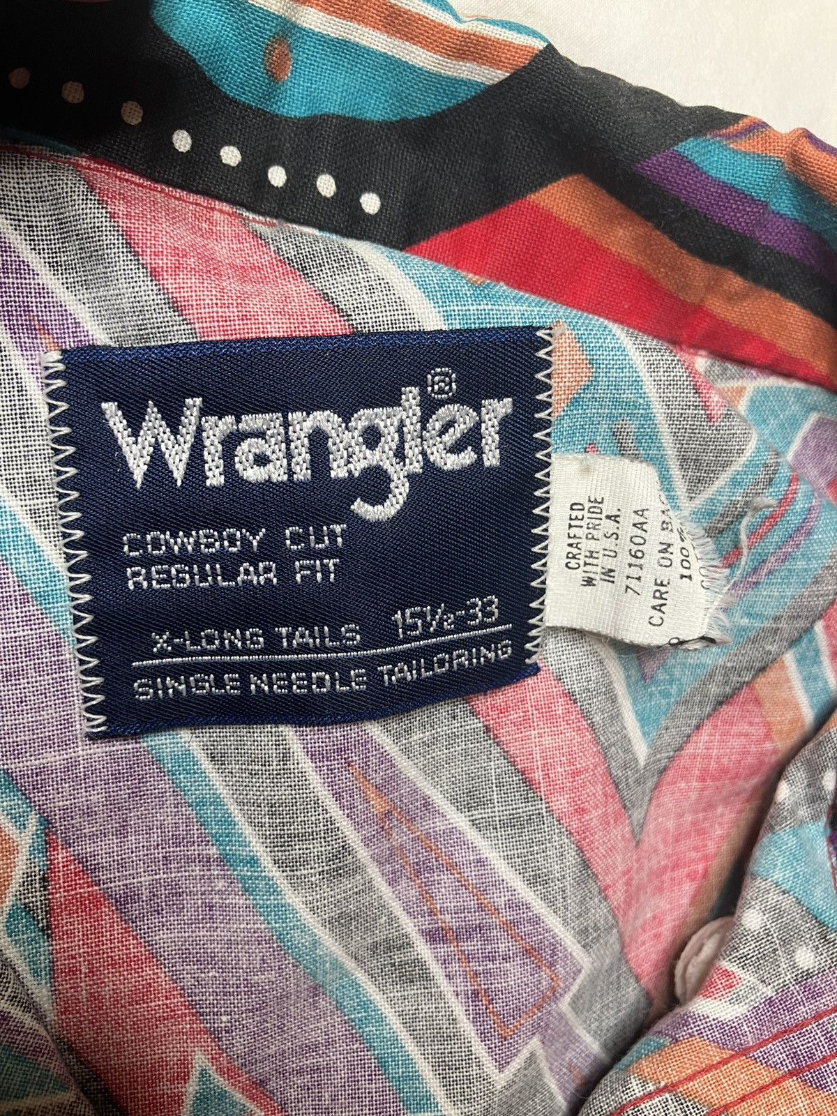 Wrangler Funky 90s Wrangler Cowboy Shirt Size US S / EU 44-46 / 1 - 6 Thumbnail
