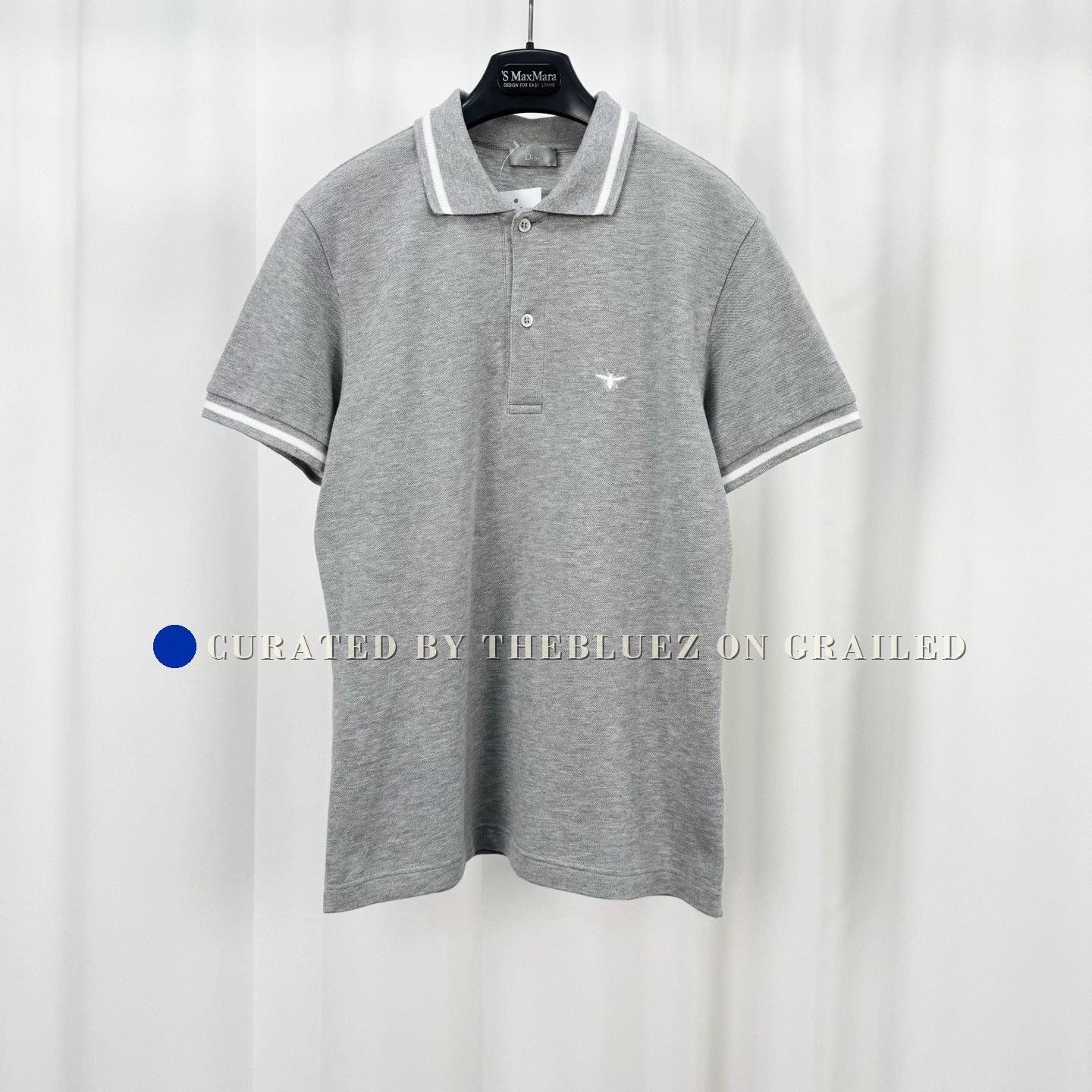 Dior Dior Embroidered Bee Polo Short Sleeve Size US M / EU 48-50 / 2 - 1 Thumbnail