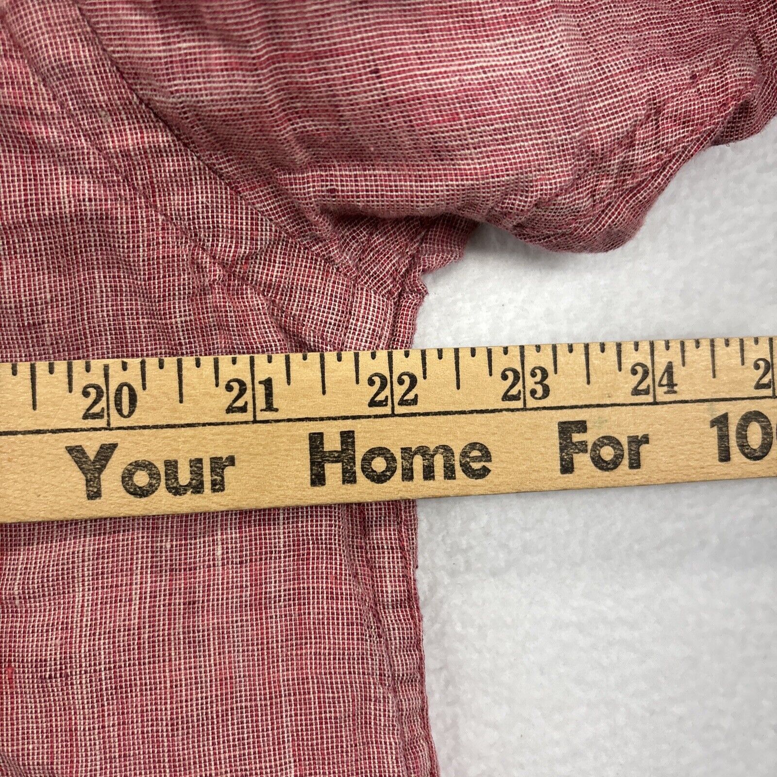 Orvis Orvis Shirt Mens M 100% Linen Short Sleeve Button Up Red Size US M / EU 48-50 / 2 - 6 Thumbnail