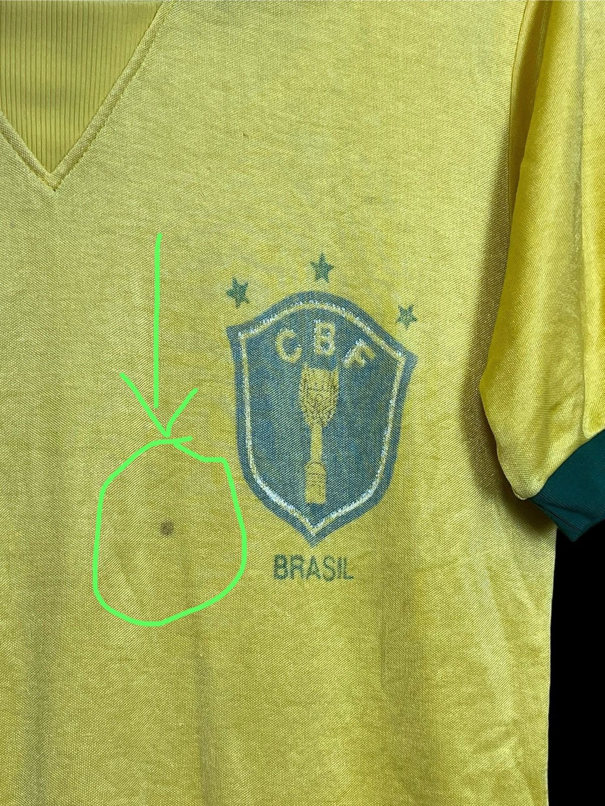 Sports Specialties VERY RARE🔥VINTAGE 80s BRAZIL TOPPER MADE IN BRAZIL JERSEY Size US M / EU 48-50 / 2 - 12 Thumbnail