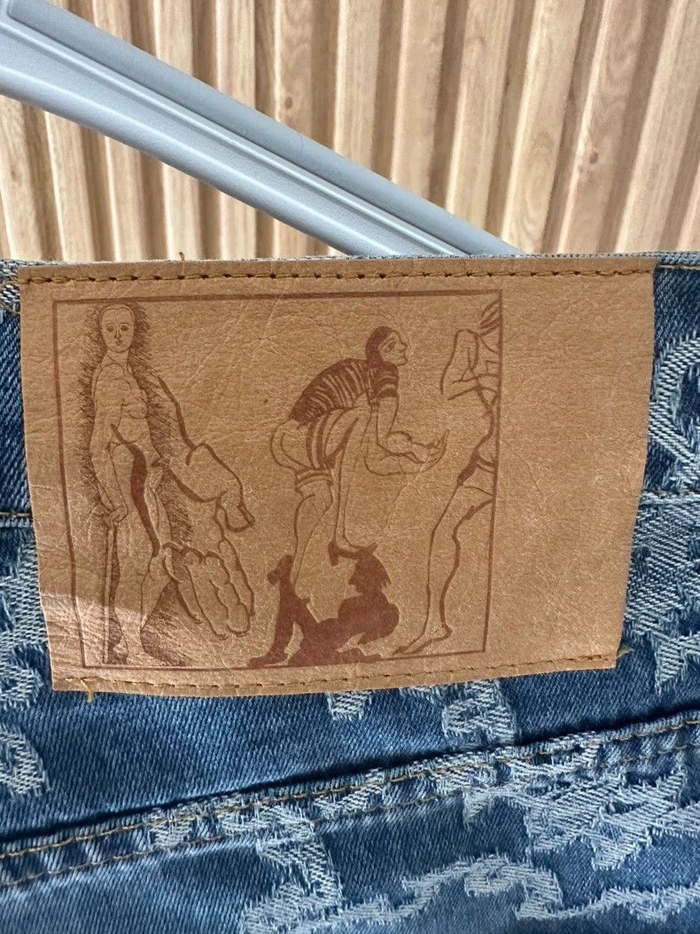 Other Martine Rose Embroidered Jacquard Jeans Size US 26 / EU 42 - 3 Thumbnail