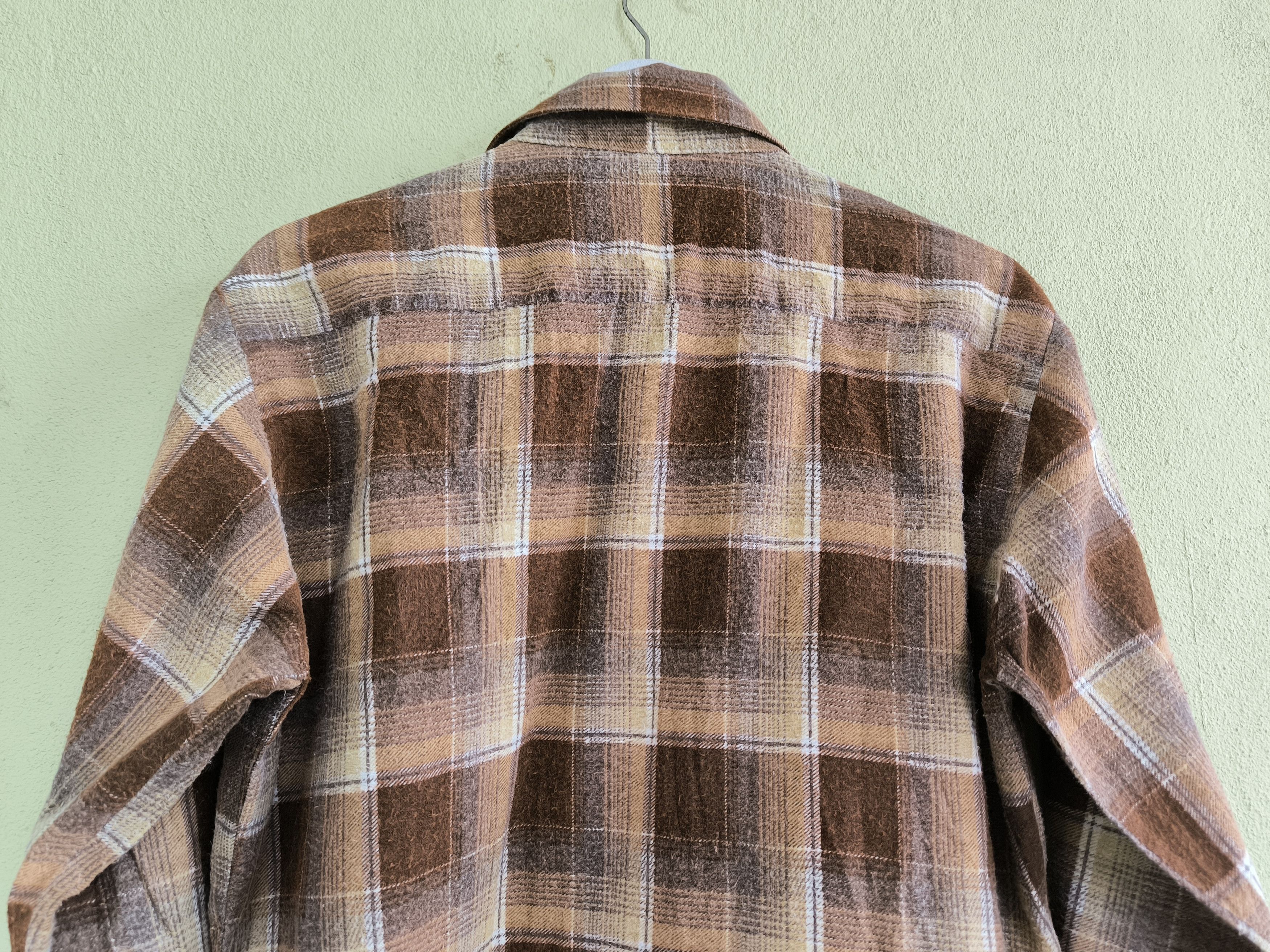 Flannel × Sears × Vintage Vtg SEARS flannel shirt Size US M / EU 48-50 / 2 - 7 Thumbnail