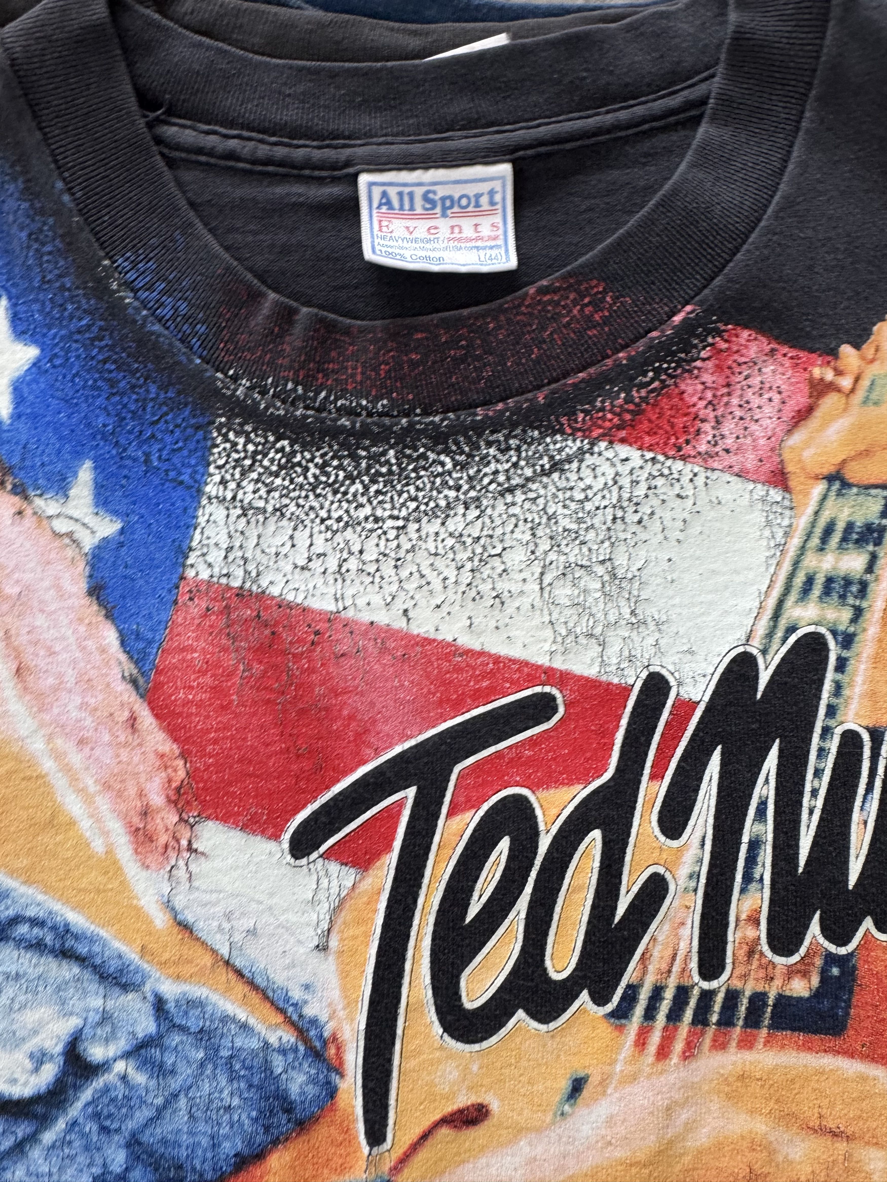 All Sport Vintage 90s Ted Nugent American Flag AOP Size US L / EU 52-54 / 3 - 8 Thumbnail