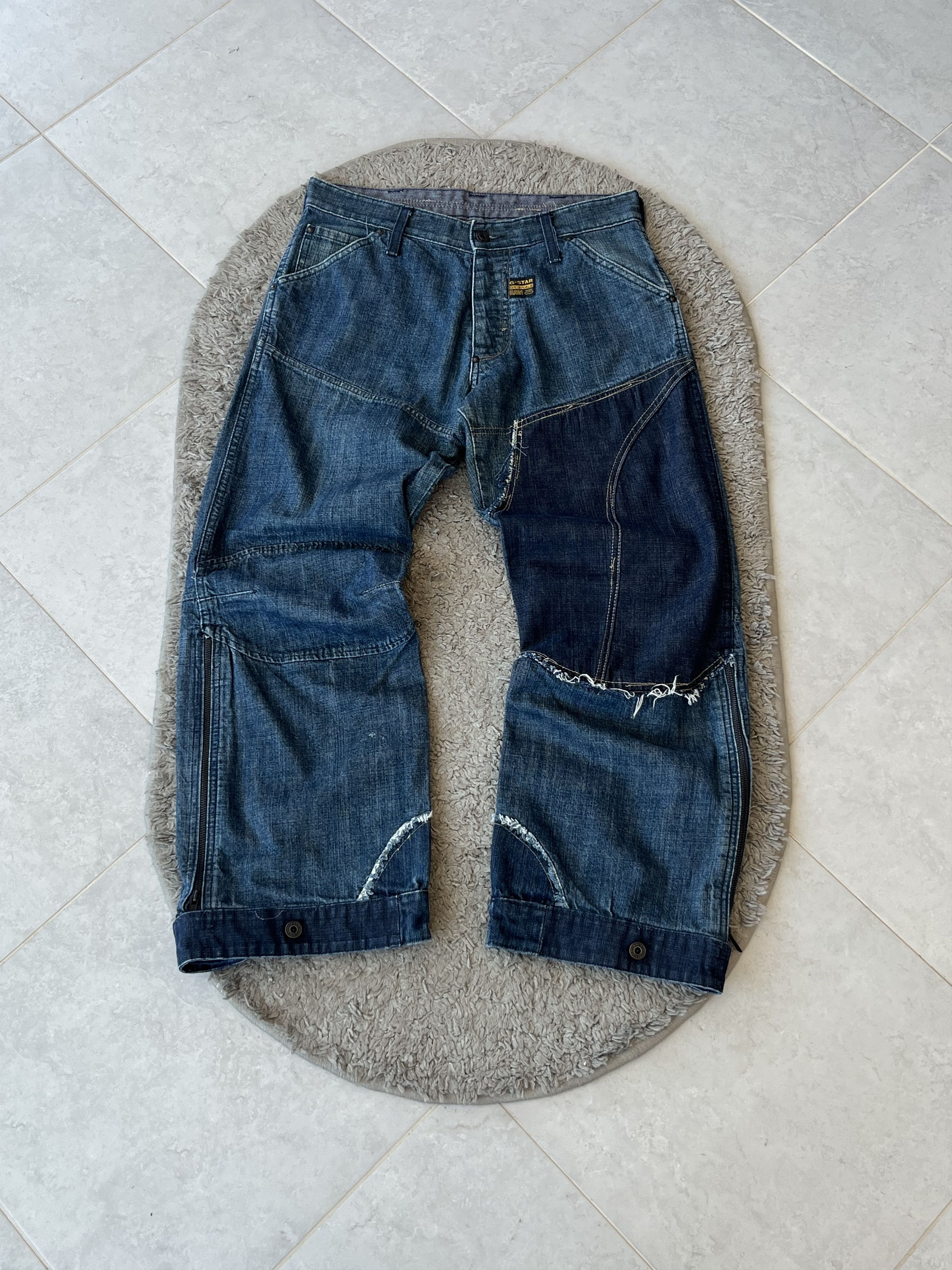 G-Star G-STAR RAW Rare Jeans Straight Fit Vintage MADE IN INDIA Size US 31 - 1 Thumbnail