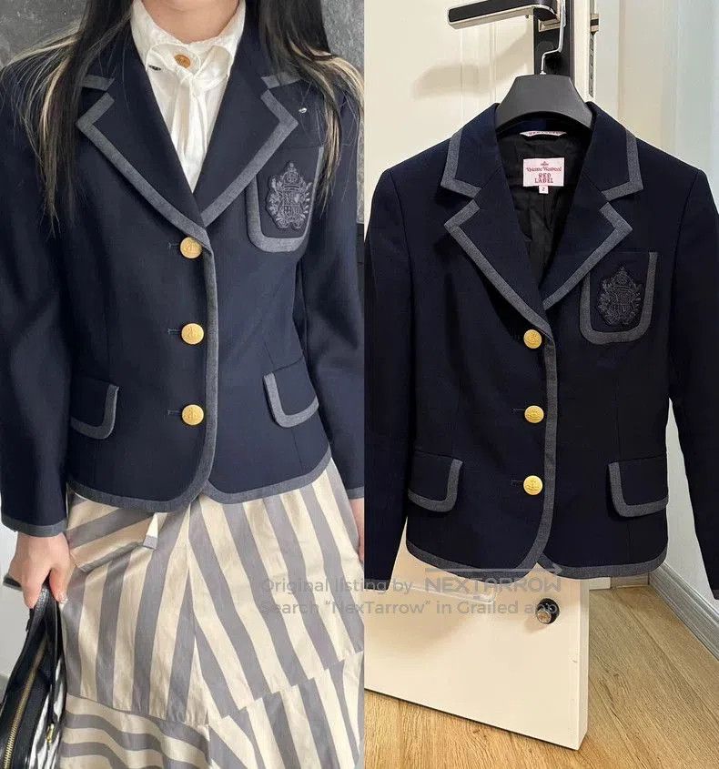 Vivienne Westwood Vivienne Westwood Vintage Academy Blazer Jacket . Size US M / EU 48-50 / 2 - 1 Thumbnail